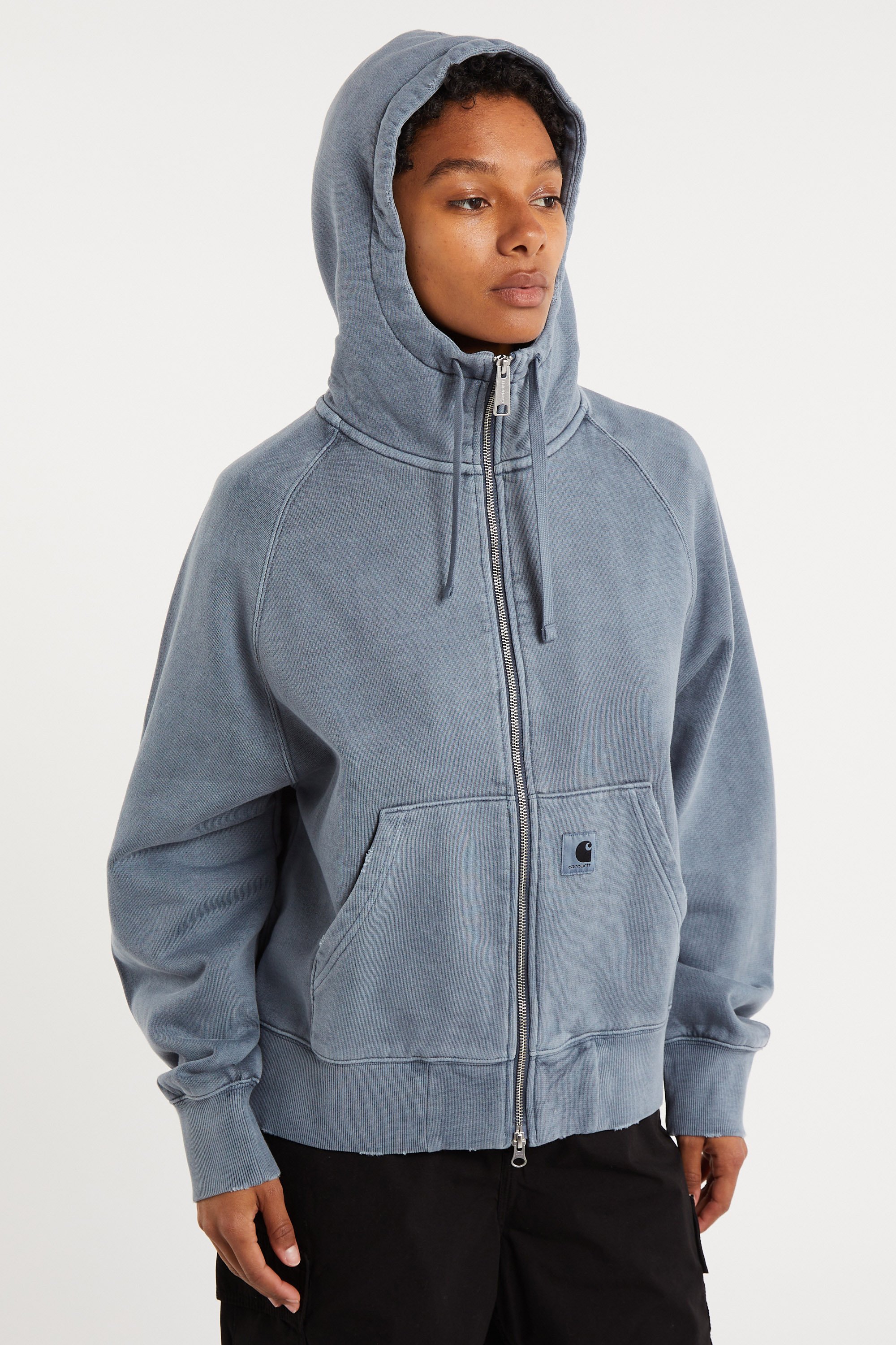 Hoodie zippé w' hooded torion jacket CARHARTT WIP Bleu