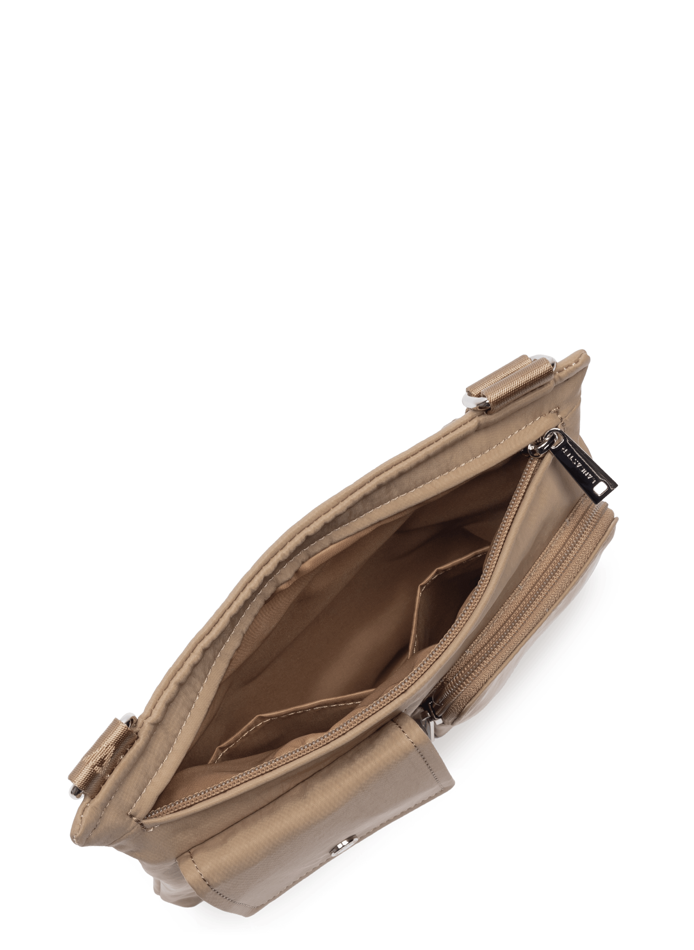 Clutch - basic pocket LANCASTER Brown