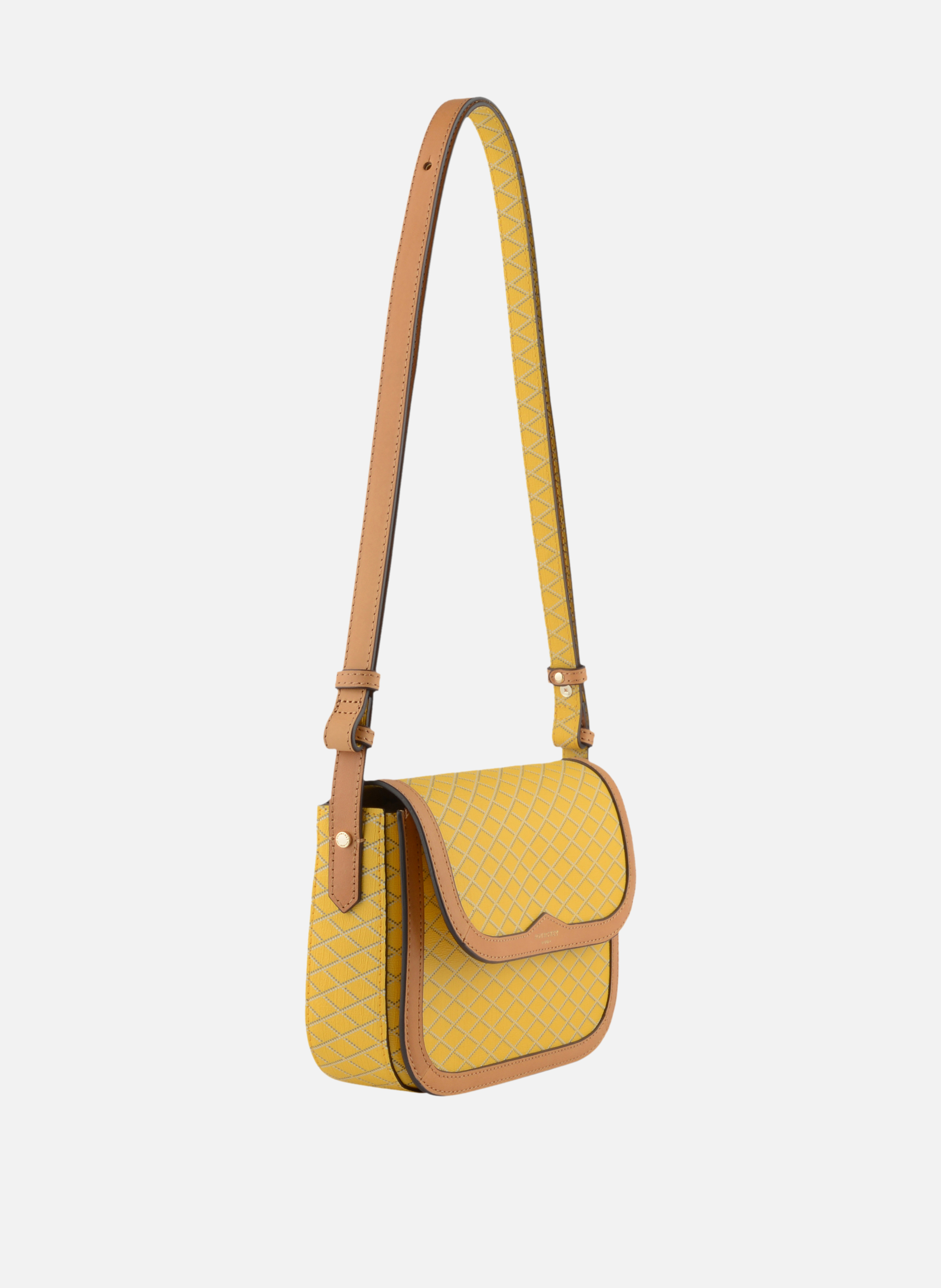 Waves | sac porté épaule POURCHET Jaune