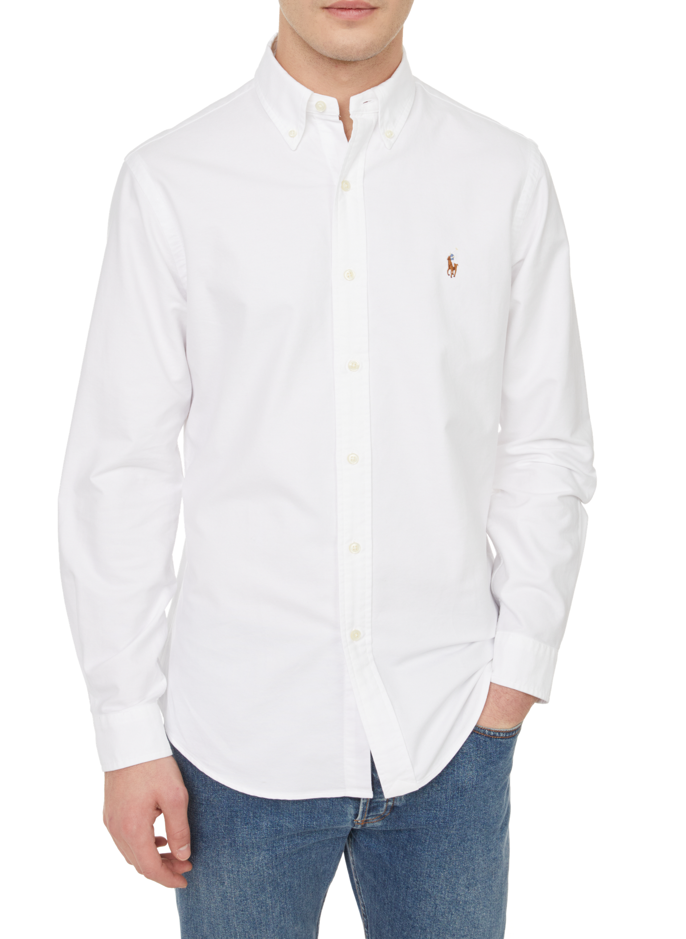 Cotton poplin shirt POLO RALPH LAUREN White