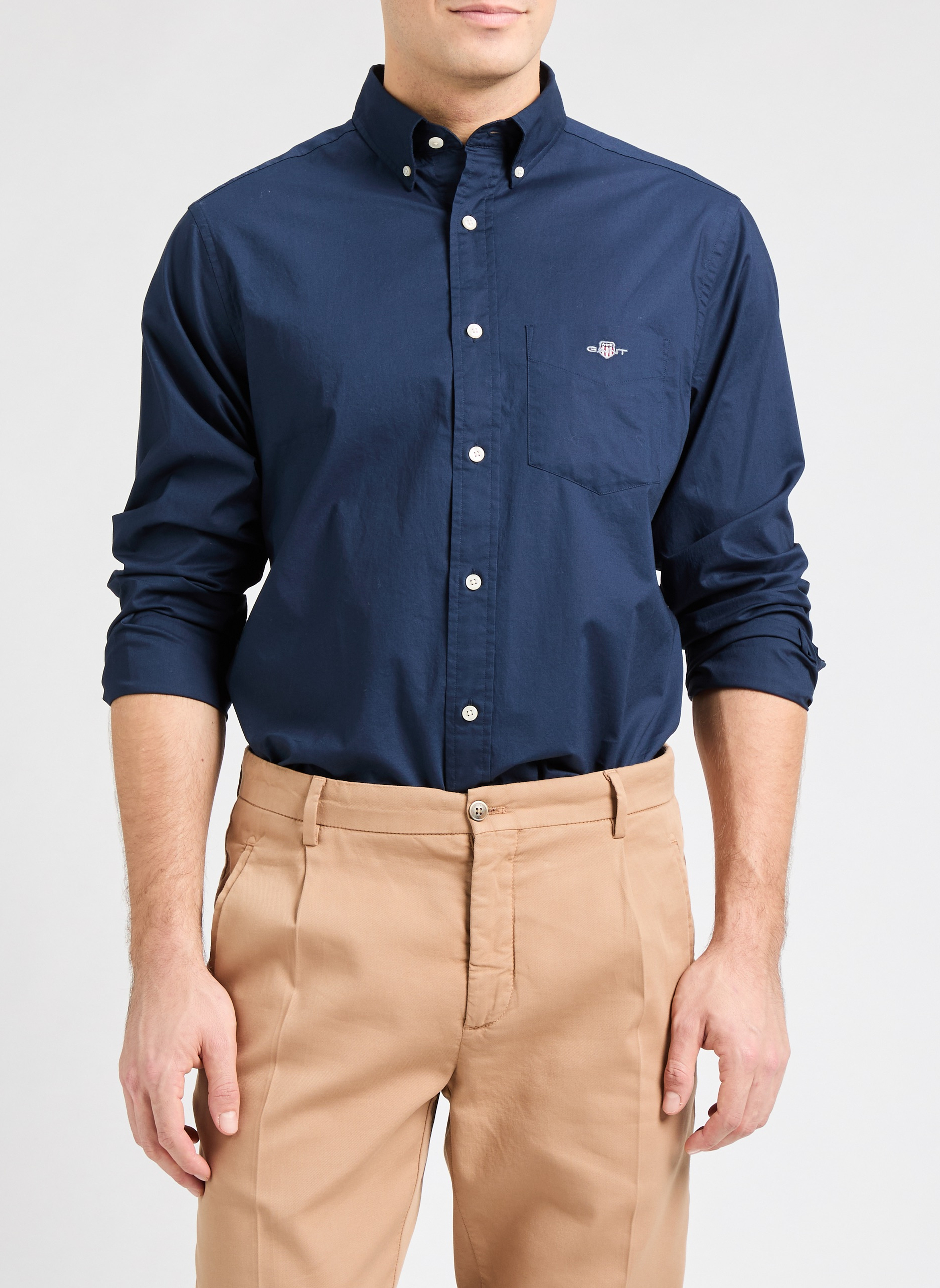 Chemise en coton GANT Bleu