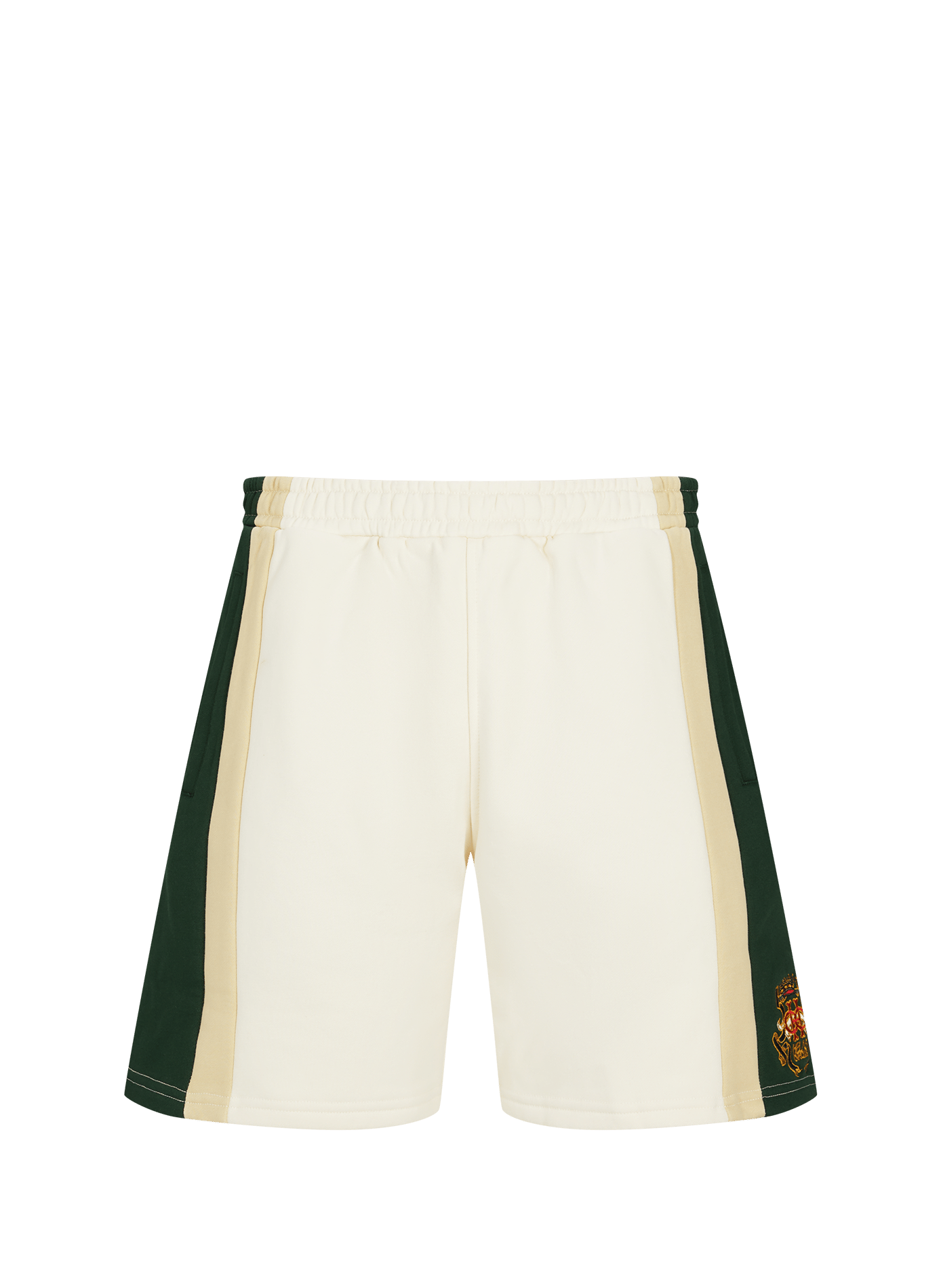 Striped cotton shorts HELAS CAPS Beige