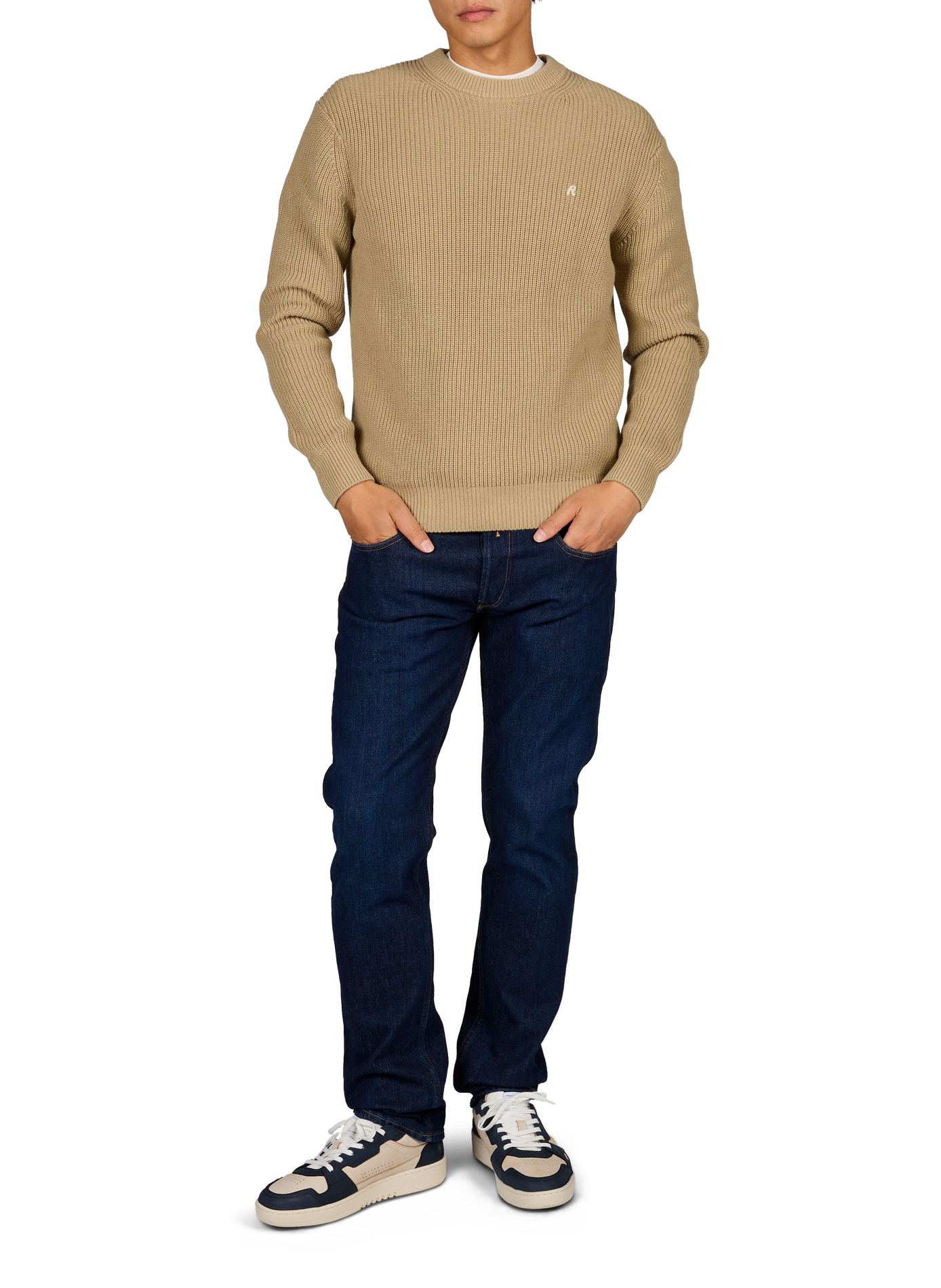 Pull en coton REPLAY Beige