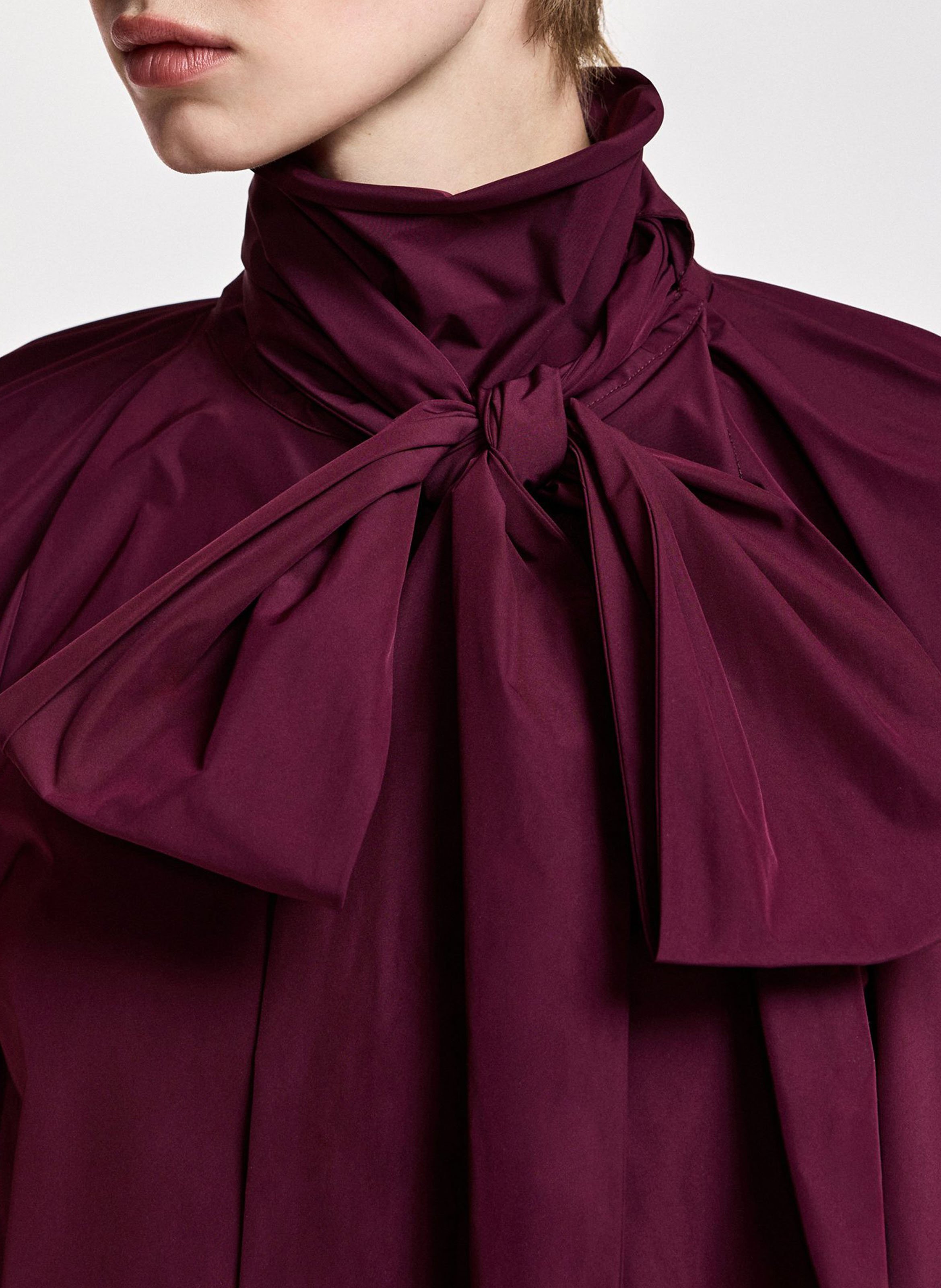 Blouse ample col lavallière keily ESSENTIEL ANTWERP Rouge