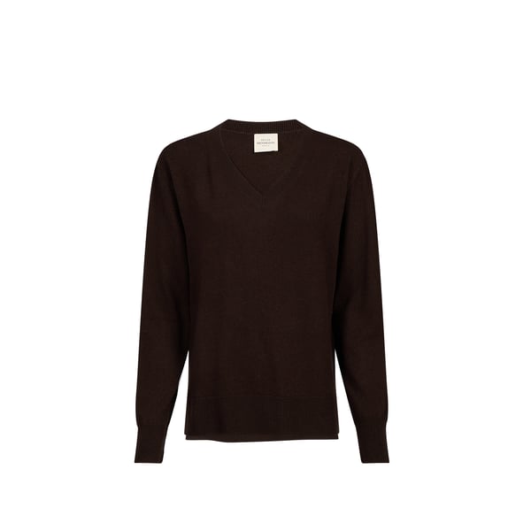 Pull Miles ample col v en laine et cachemire Pull Miles ample col v en laine et cachemire