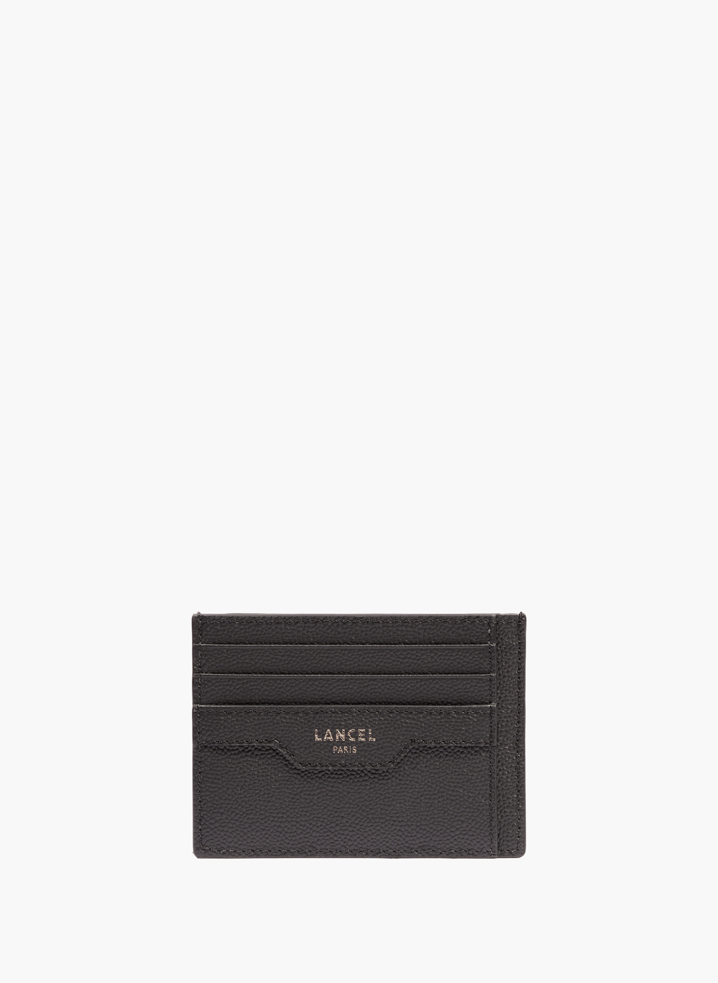 Porte-cartes 6cc/id charlie de lancel en cuir LANCEL Noir