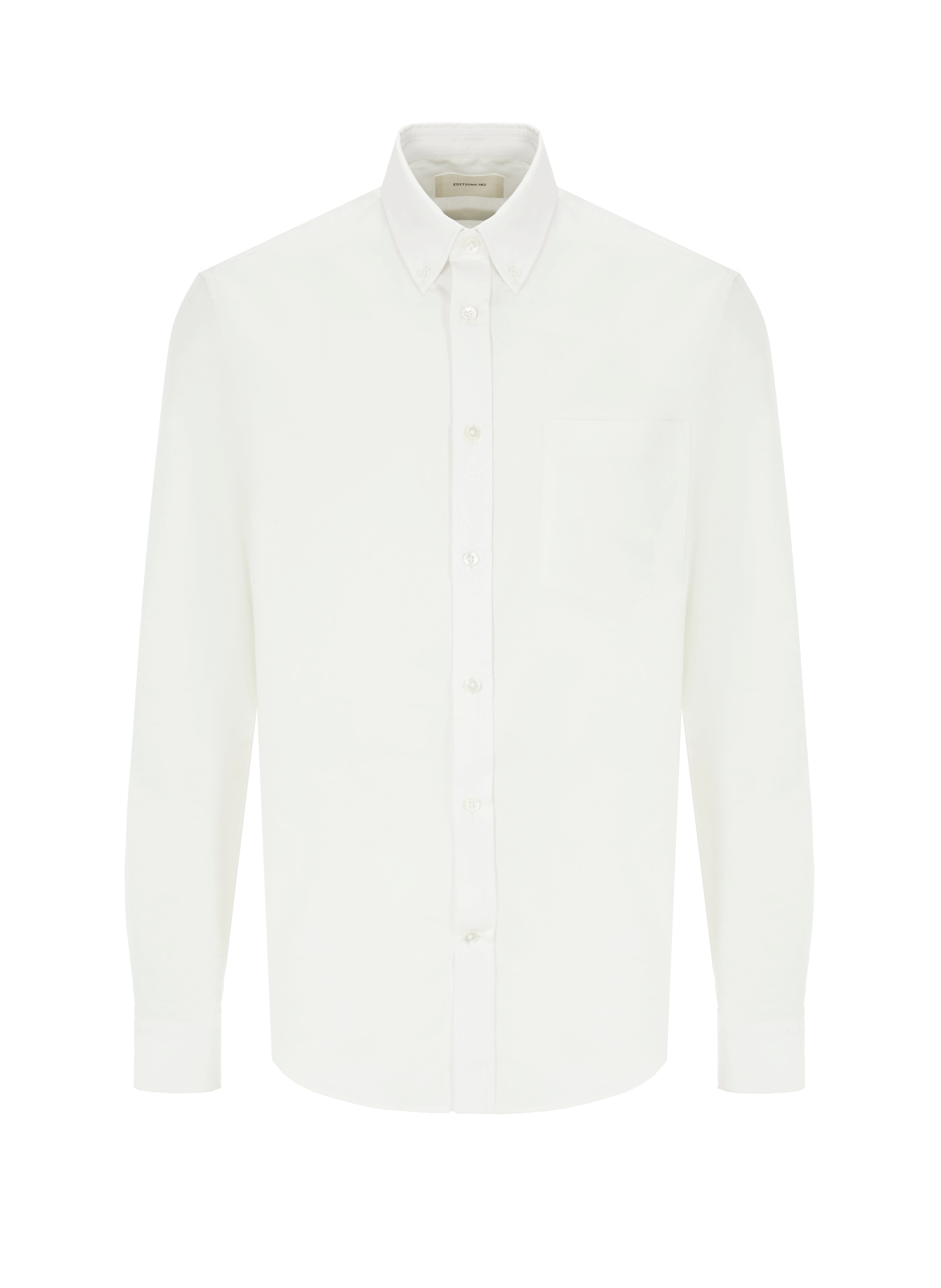 EDITIONS 102 Chemise en coton Oxford Blanc