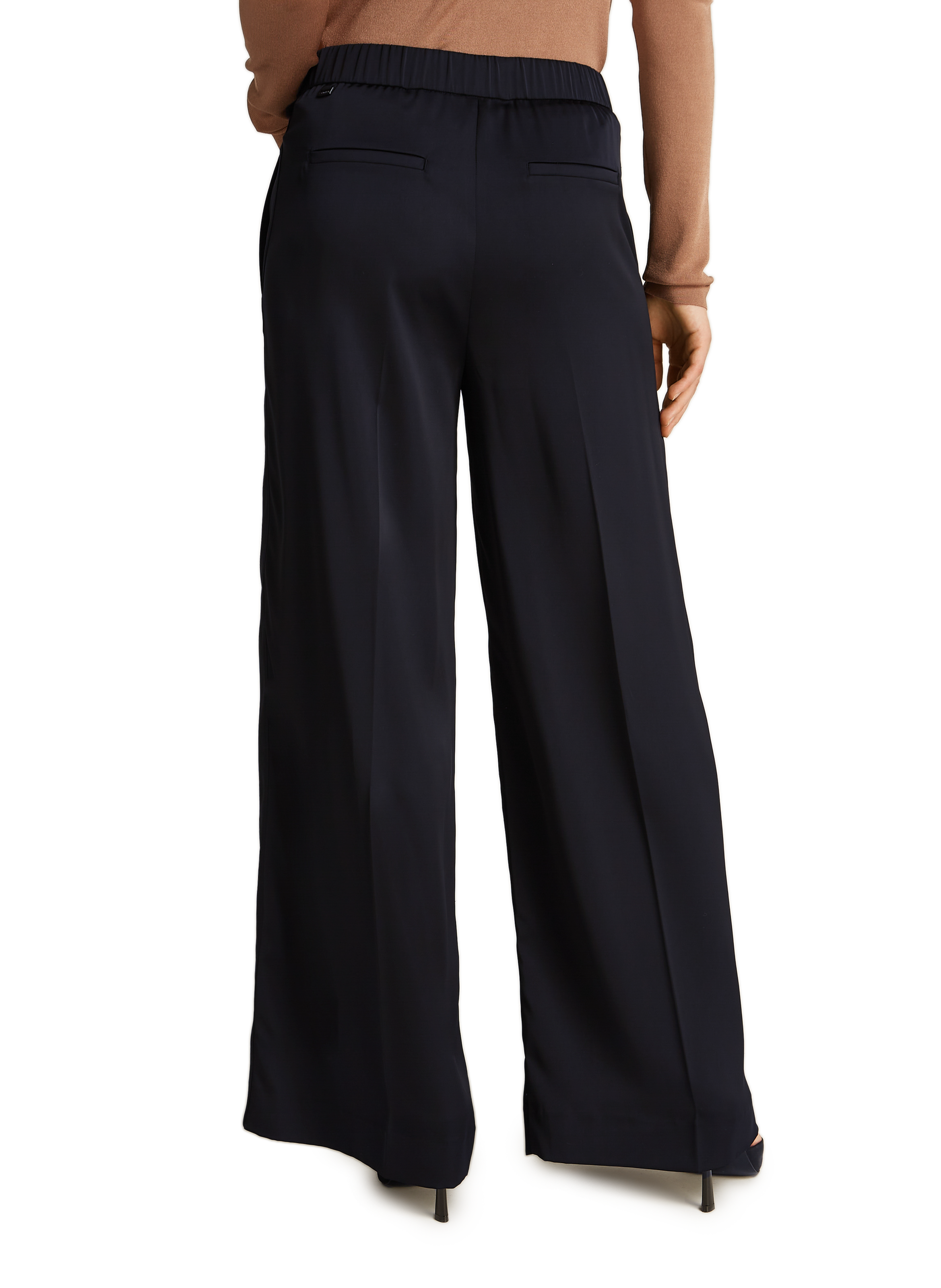 Pantalon droit et ample  CALVIN KLEIN Noir