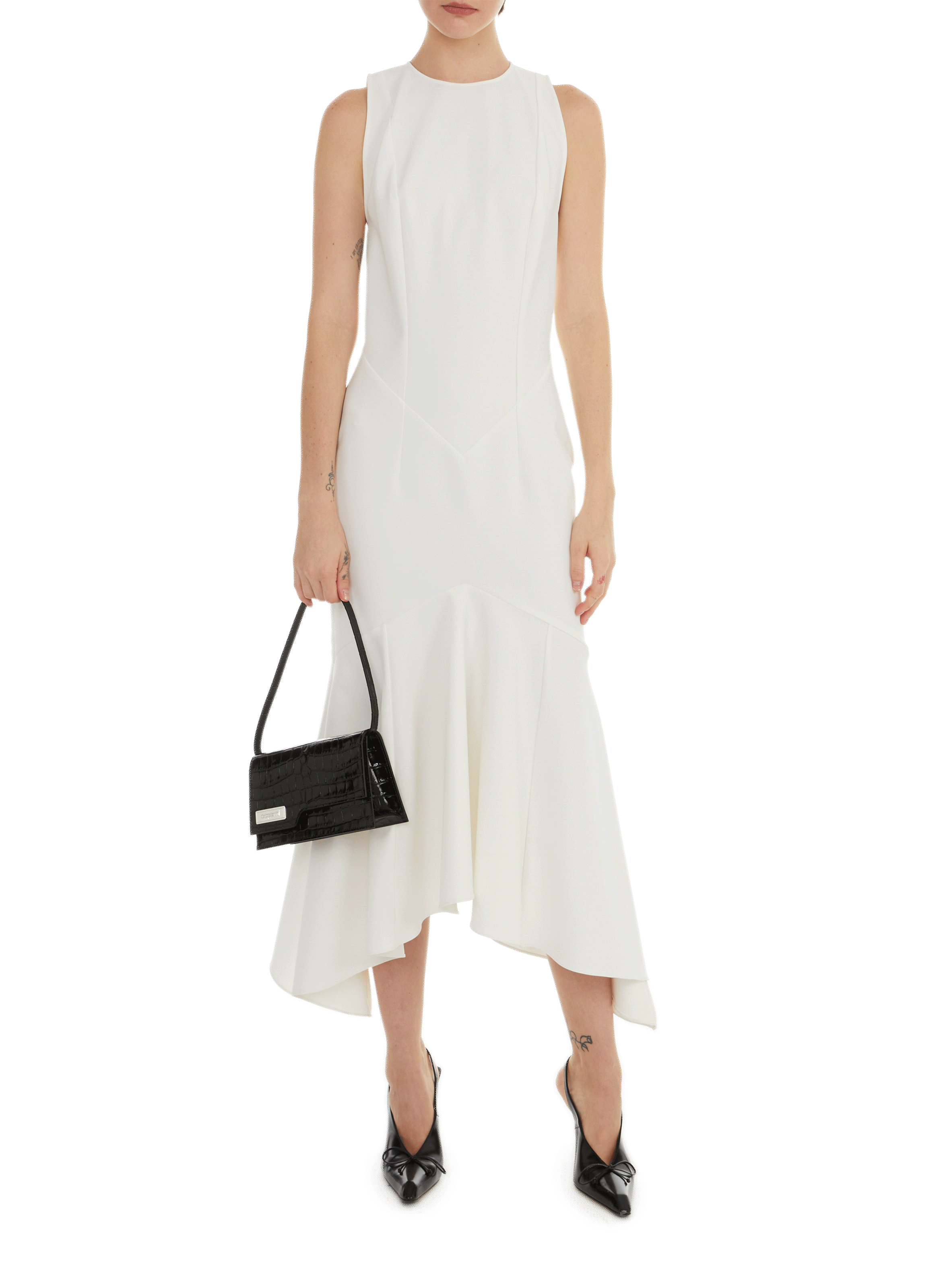 ALEXANDRE VAUTHIER Sleeveless maxi dress White