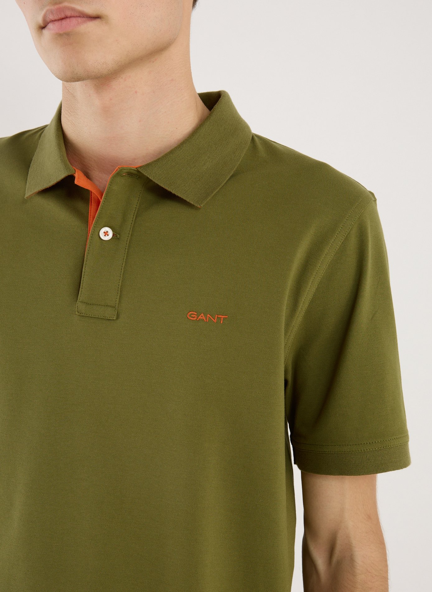 Polo en coton GANT Vert