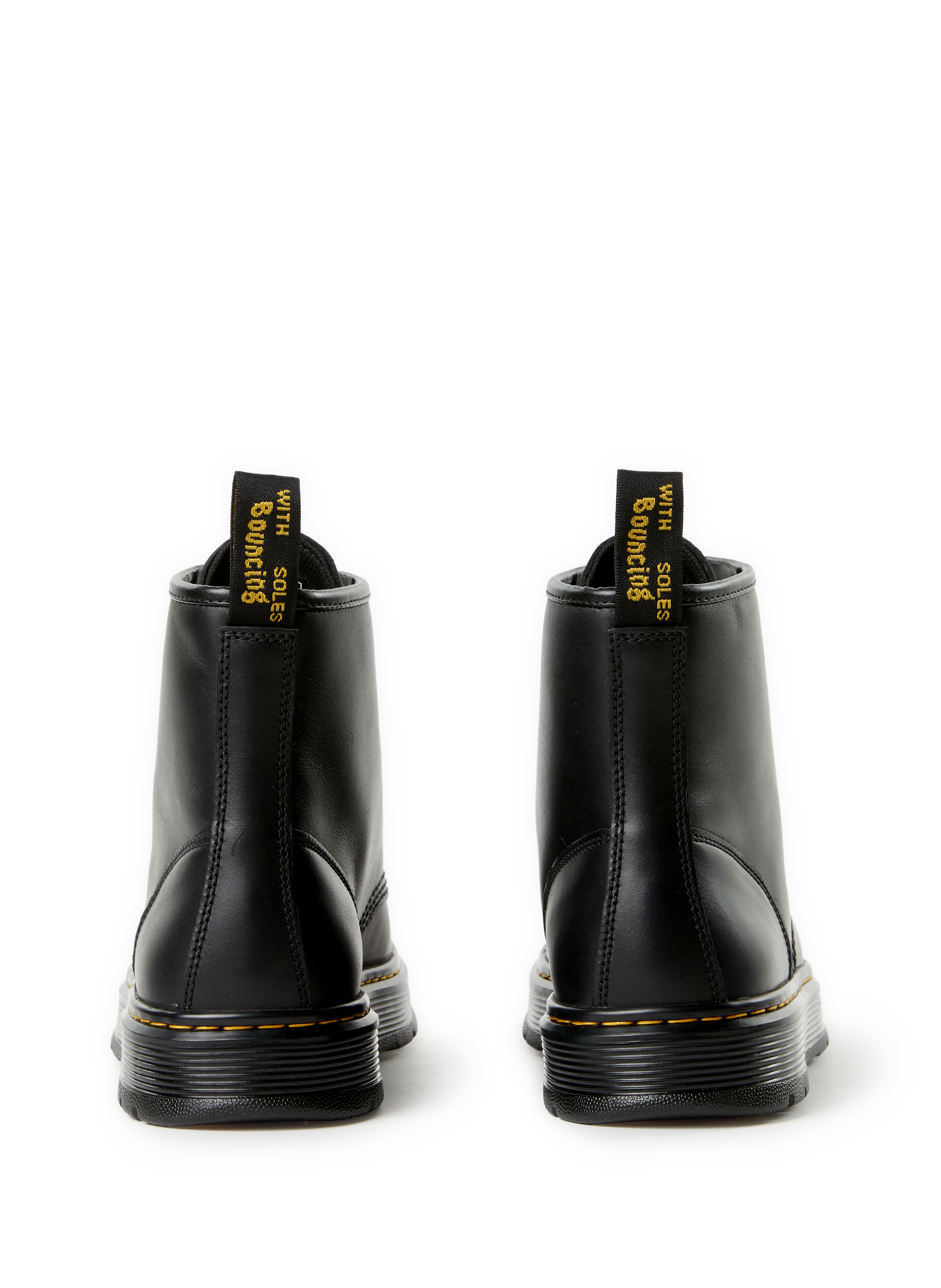 Ankle boots with silver tips DR. MARTENS Black