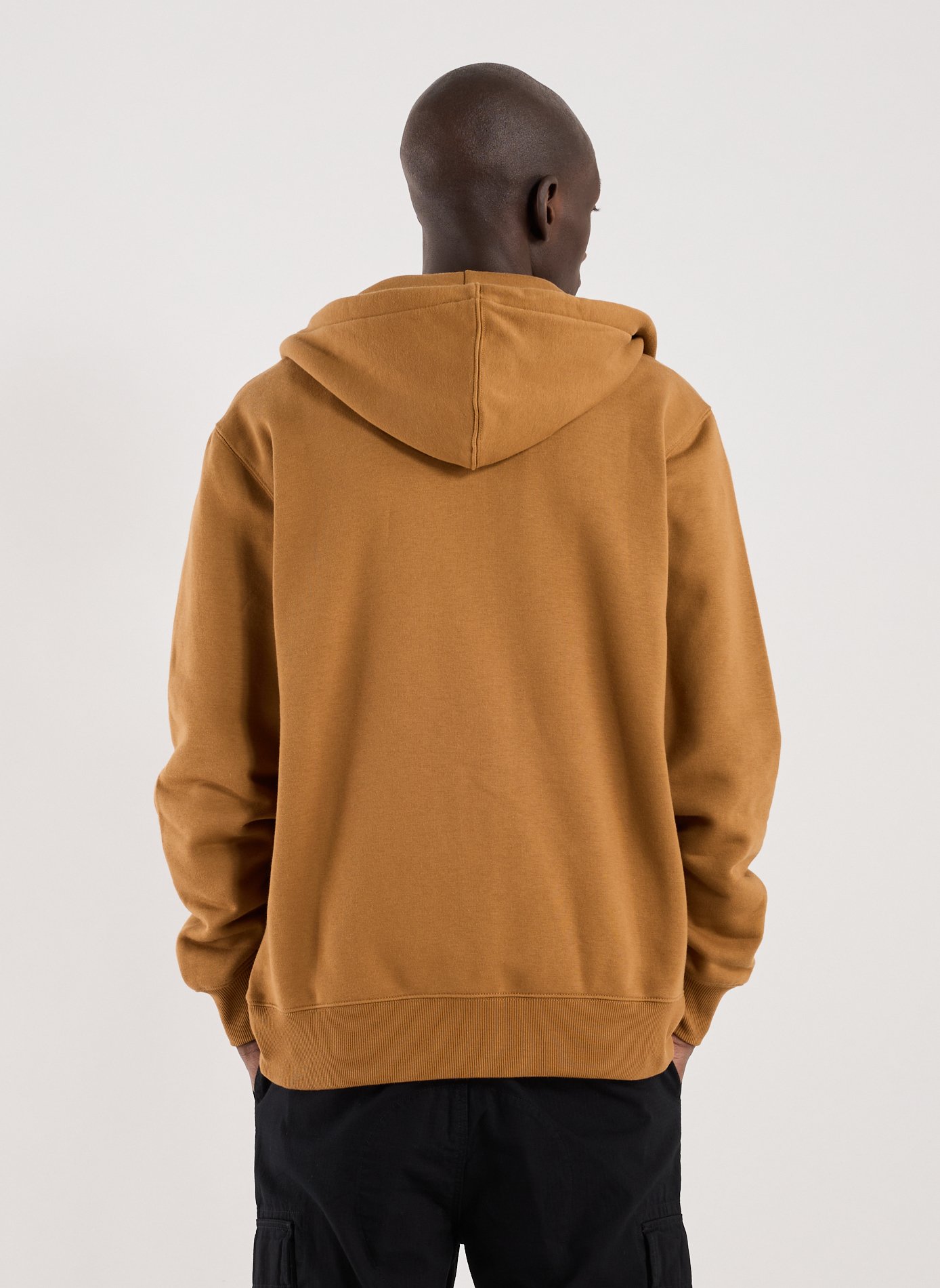 Gilet à capuche en coton mélangé DICKIES Marron