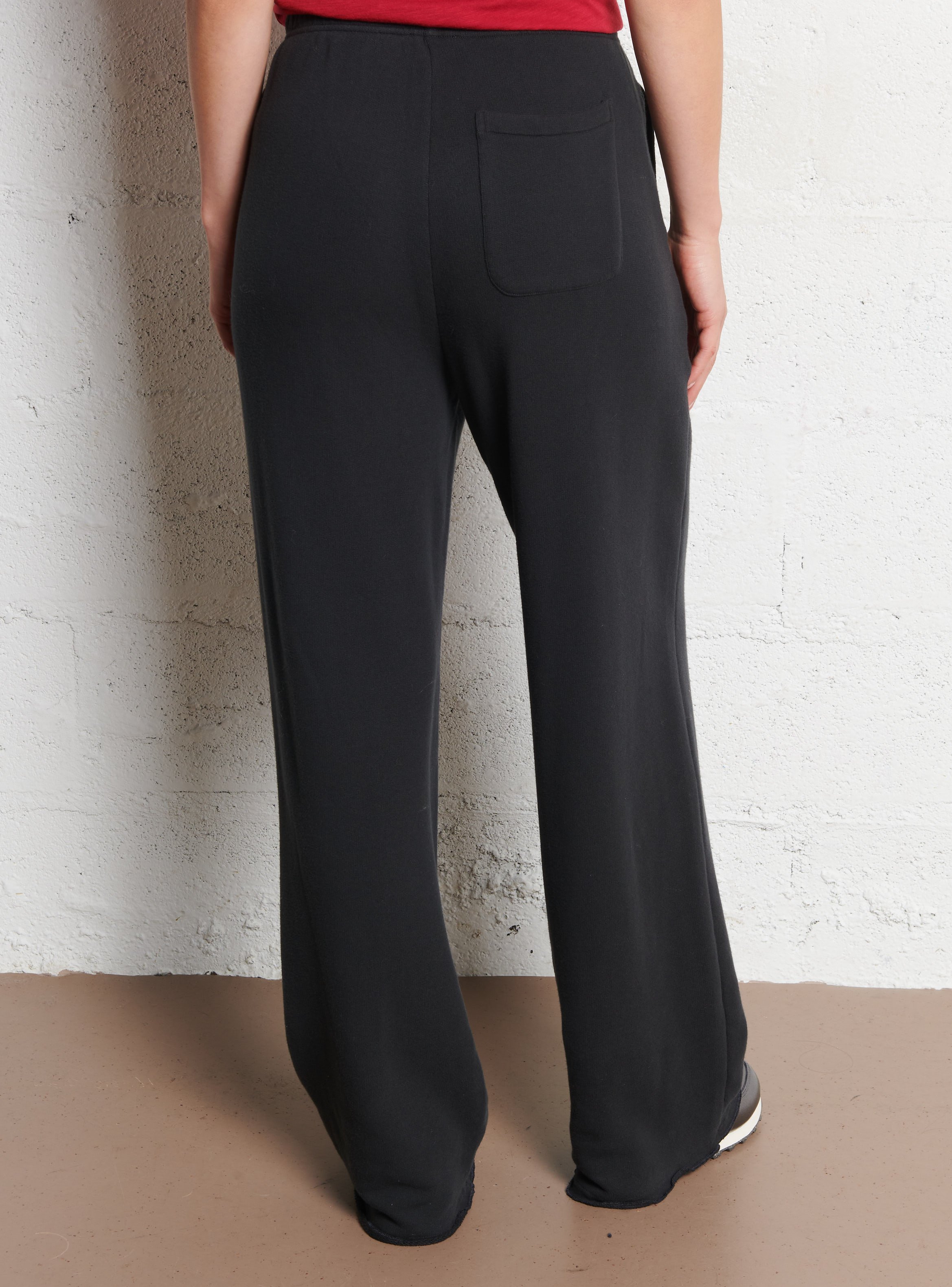 Jogging ample en coton mélangé atubay AMERICAN VINTAGE Noir