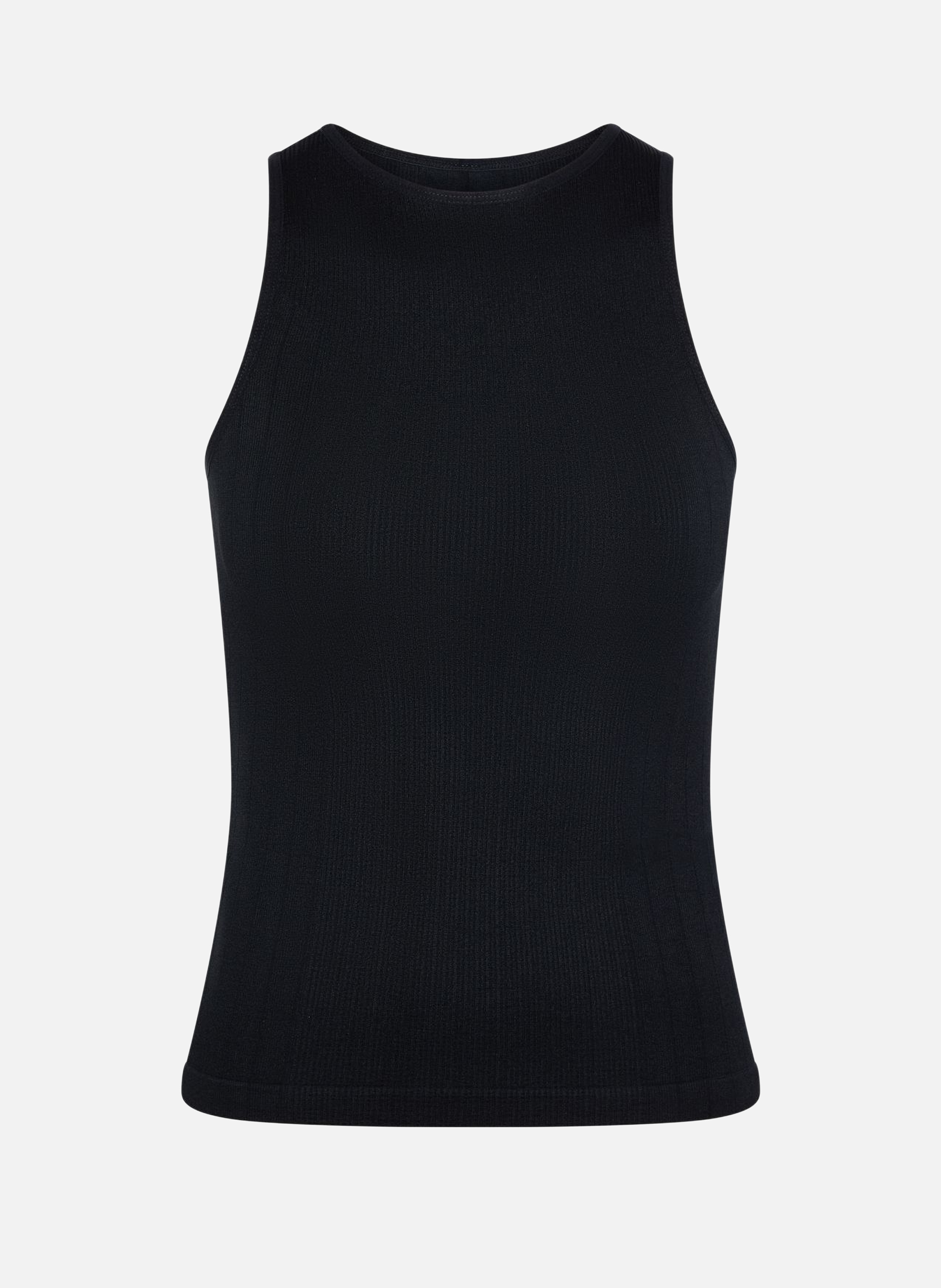 T-shirt de sport seamless sans manches uma NoirBORN LIVING YOGA