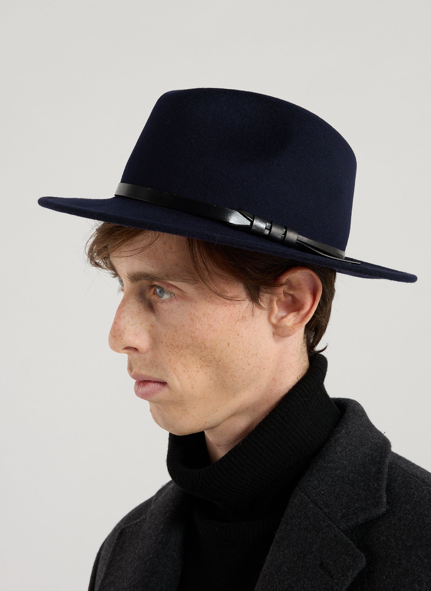 Chapeau en laine  SAISON 1865 Bleu