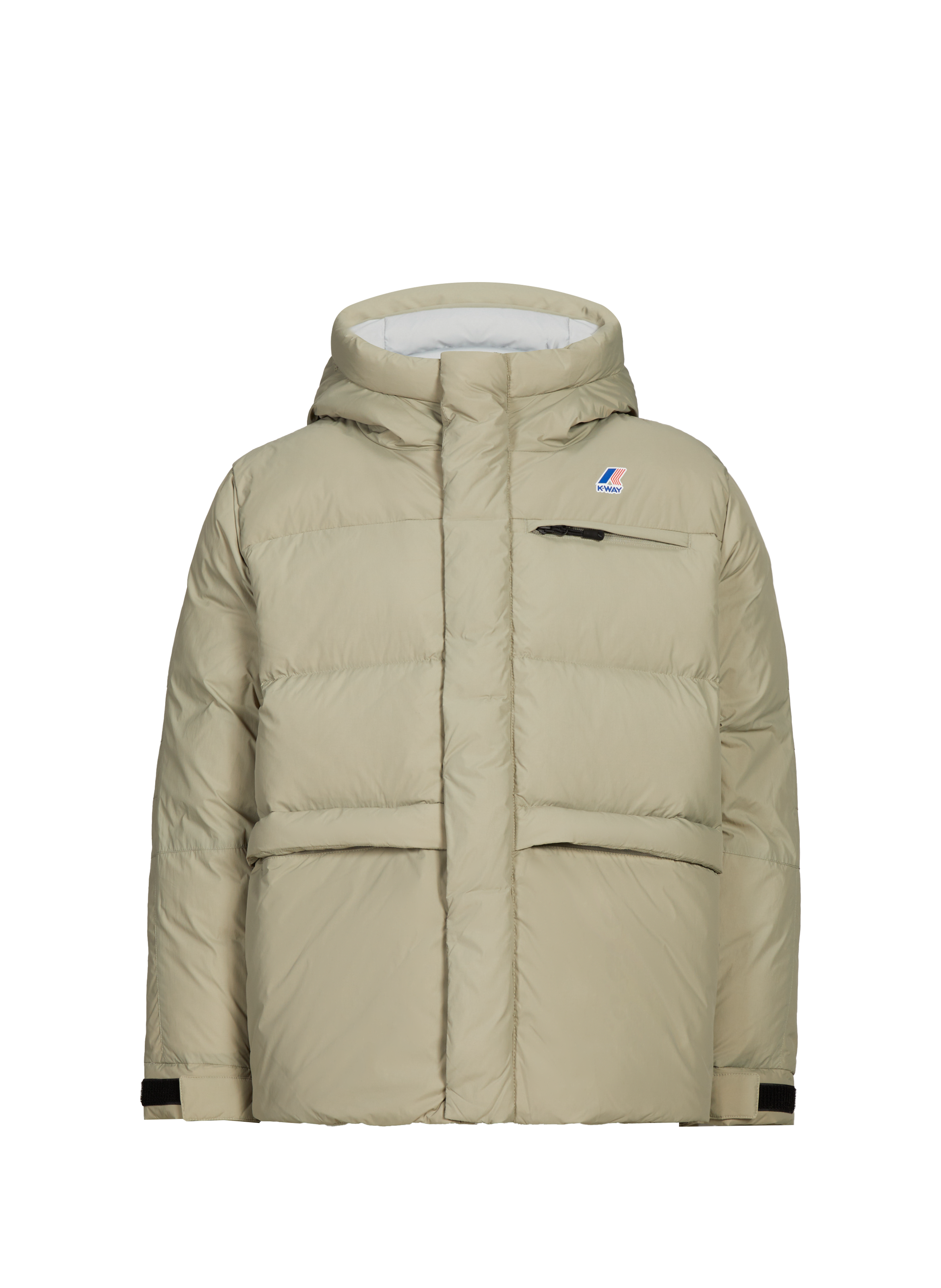 K-WAY Aurele Heavy Warm Puffer Coat Green