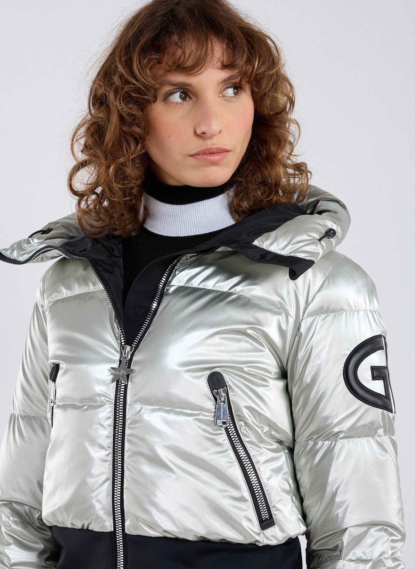 Veste matelassée à capuche GOLDBERGH Noir