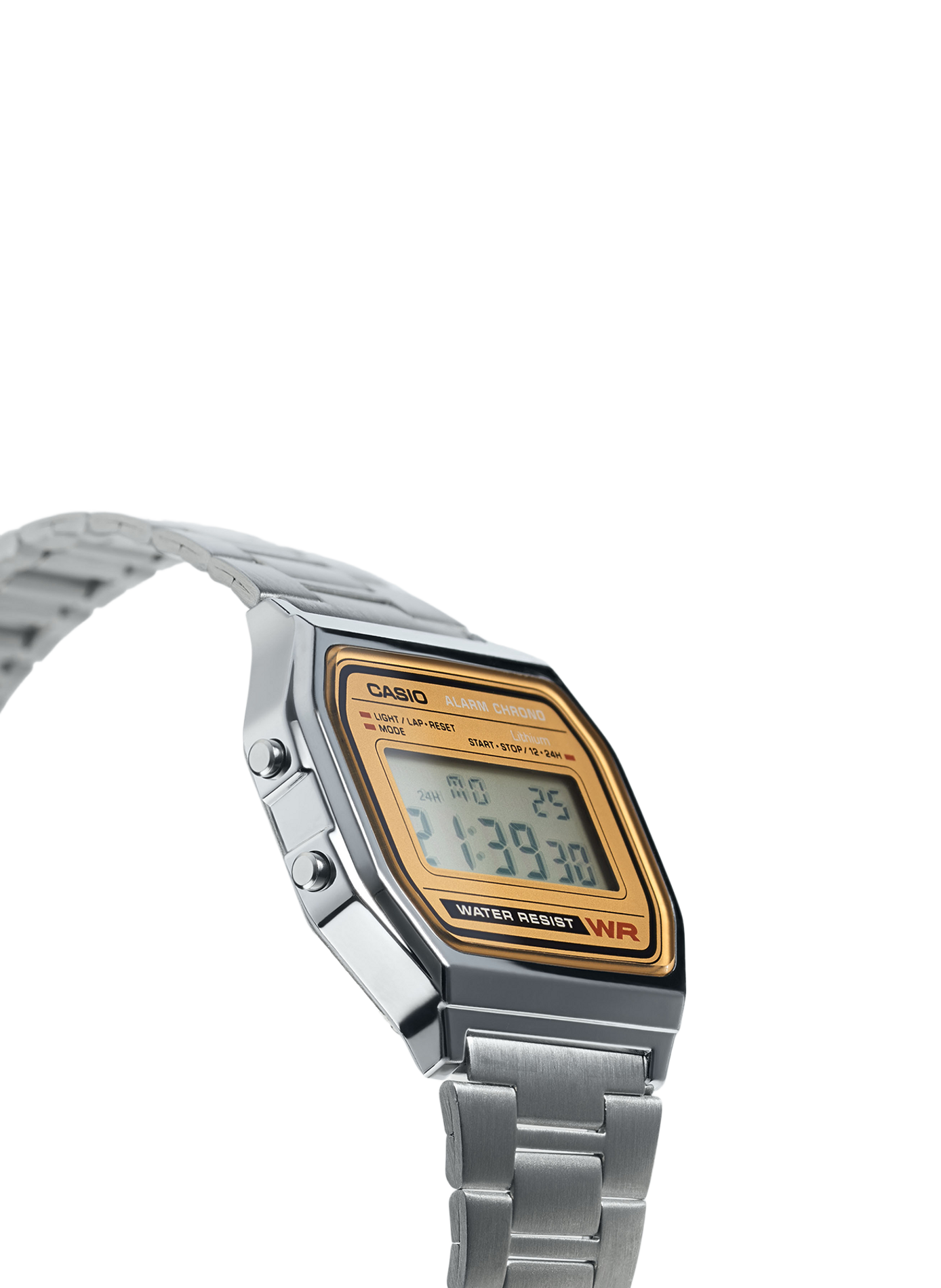 Montre quartz en acier CASIO Noir