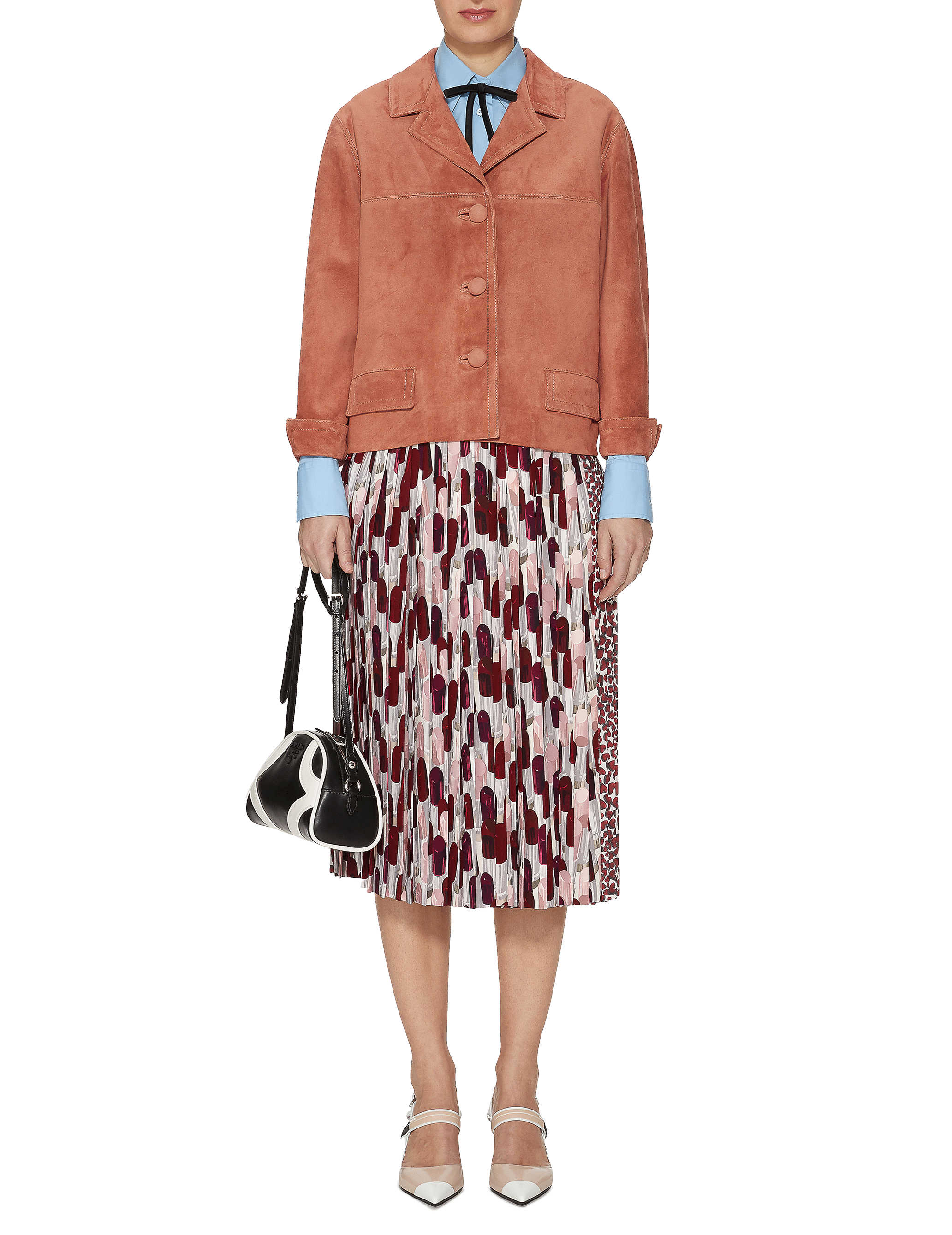 Sand-coloured Skirt PRADA Multicolour