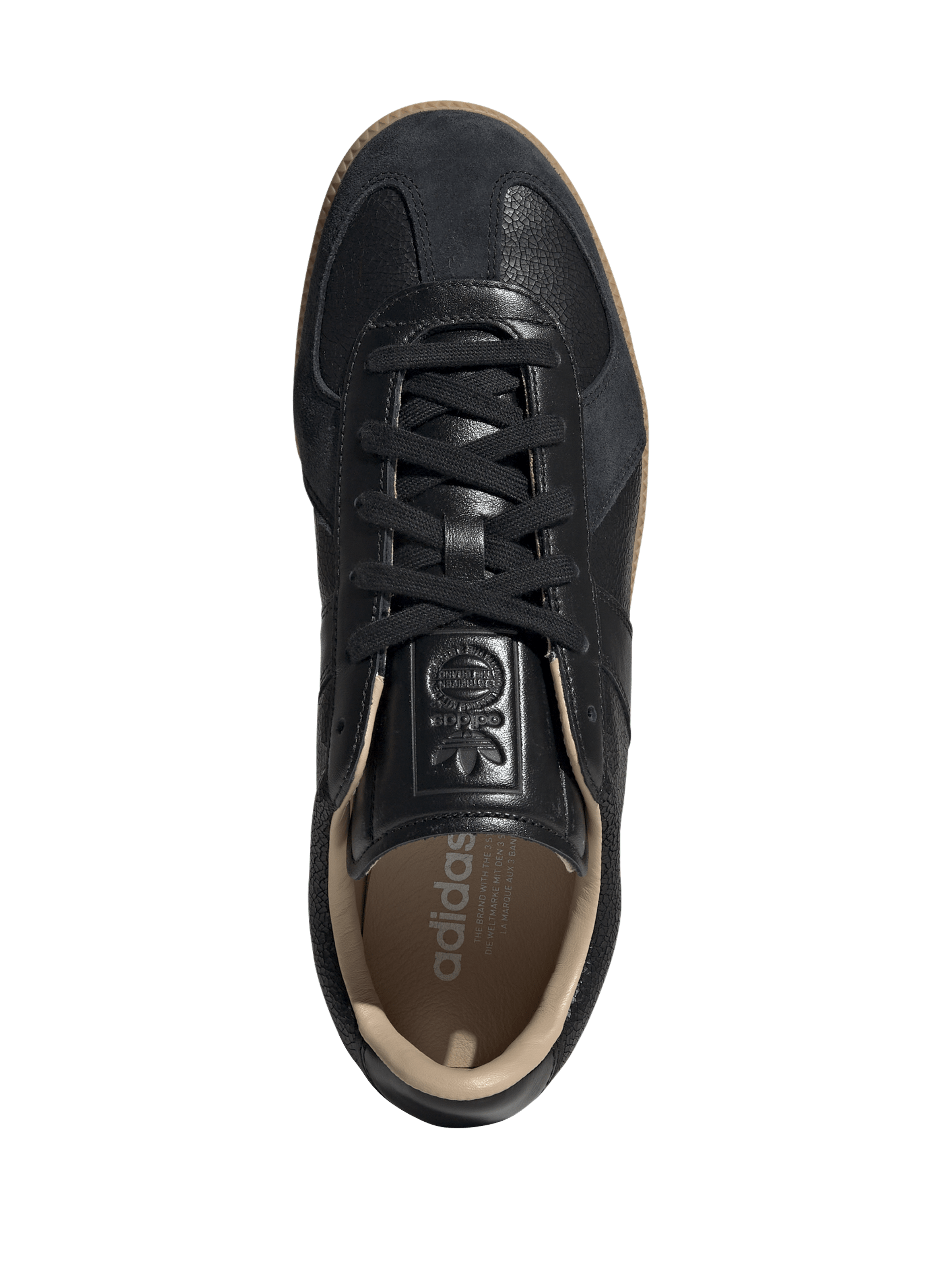 Low-top Bw Army leather sneakers ADIDAS Black