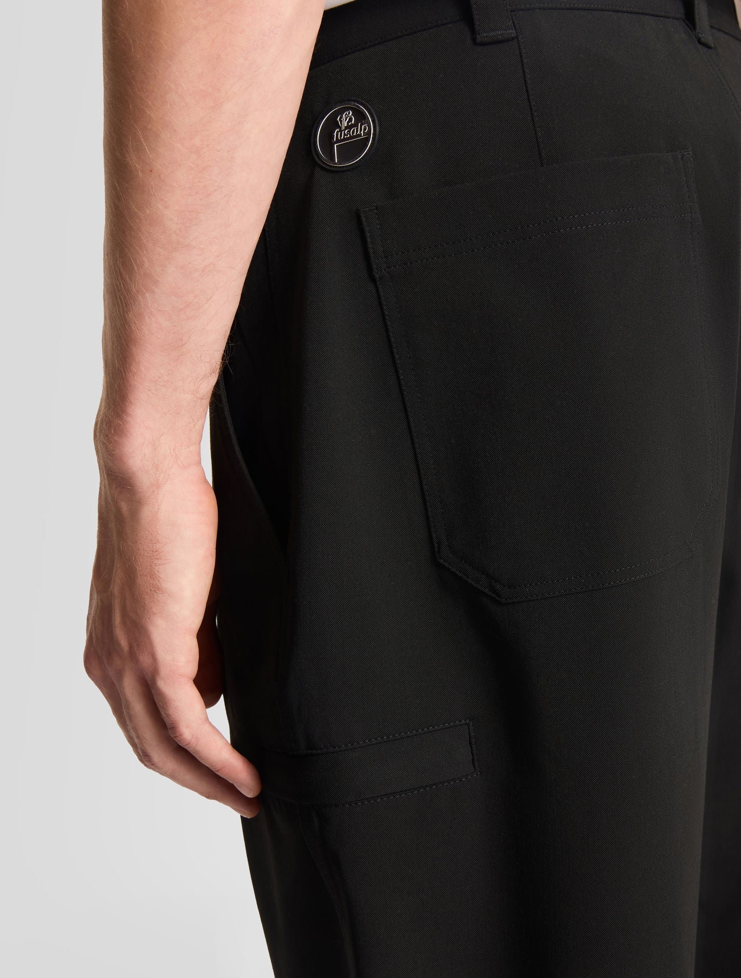 Pantalon aventoz coupe regular FUSALP Noir