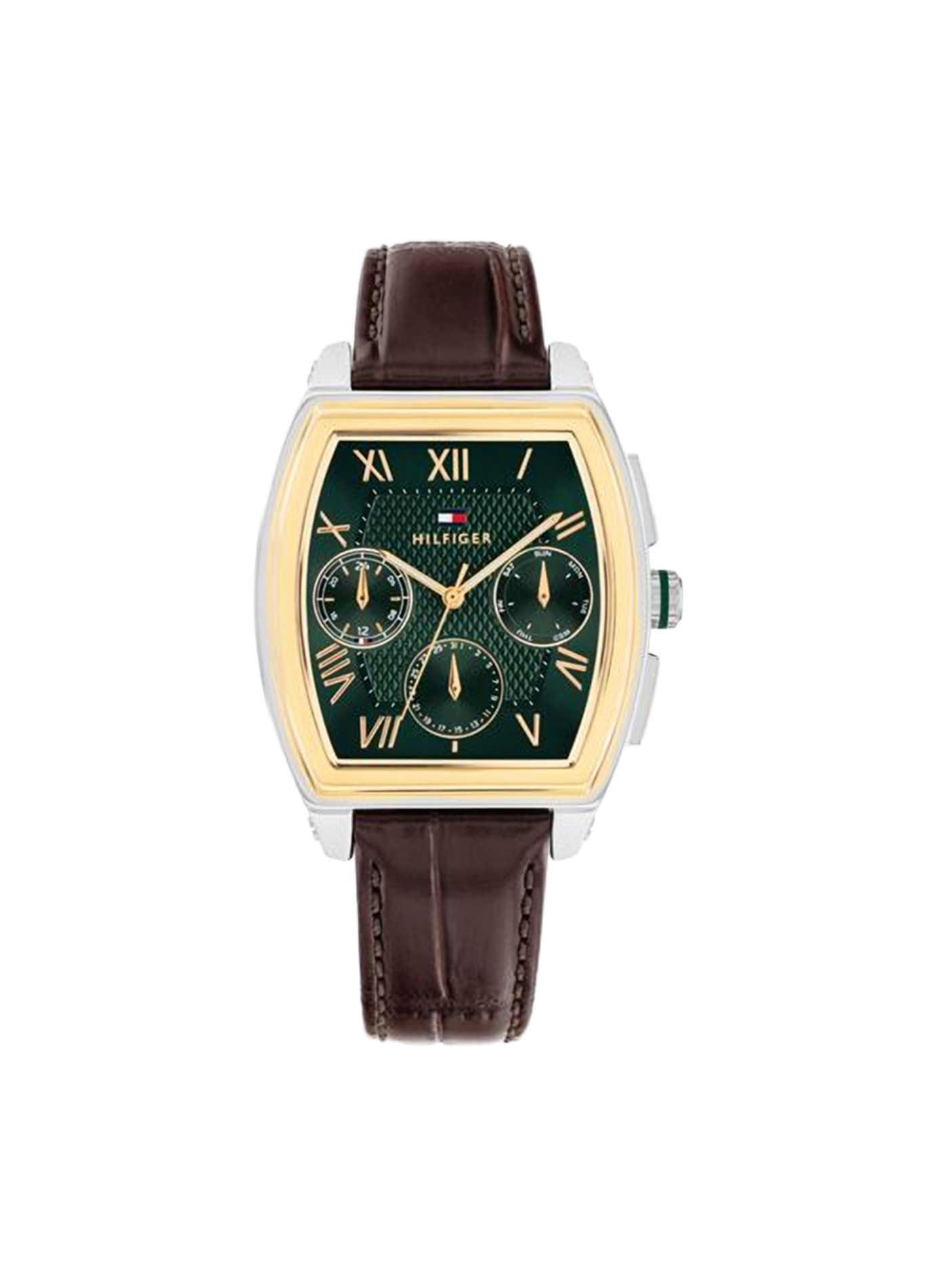 Montre TH-Oxford en cuir TOMMY HILFIGER MONTRES Marron