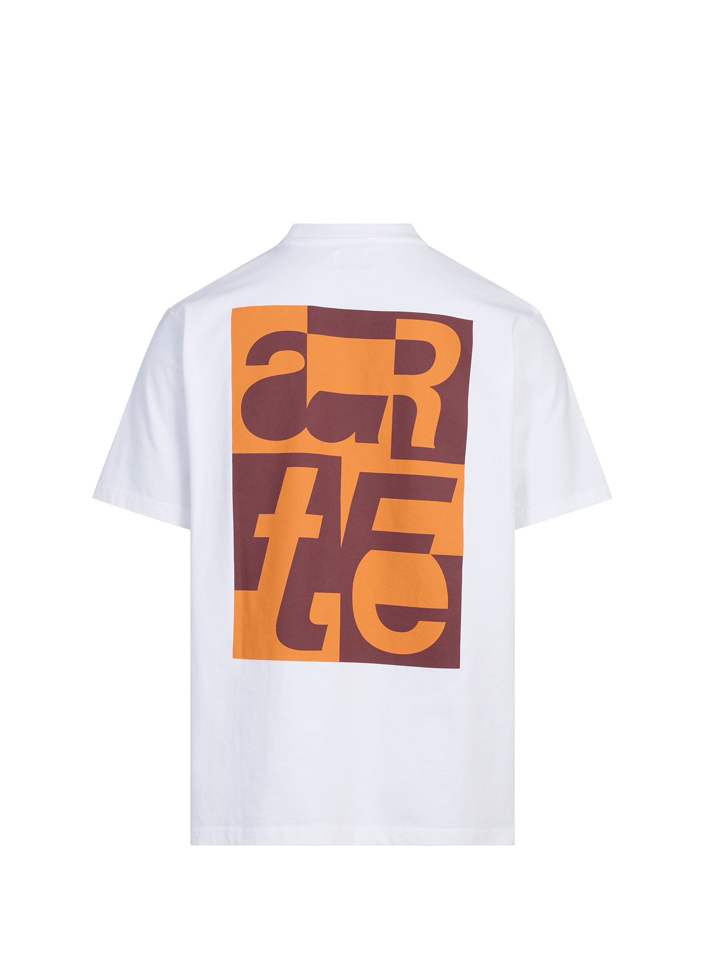 T-shirt imprimé au dos en coton ARTE ANTWERP Blanc