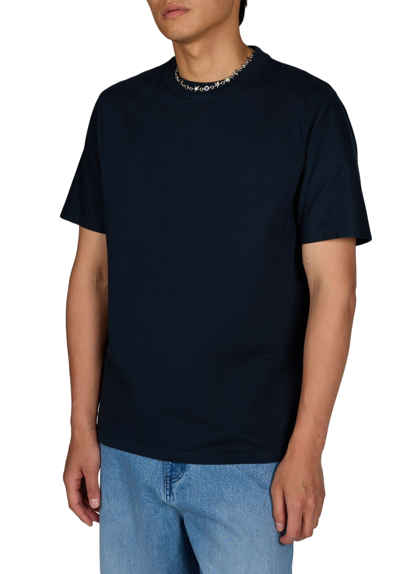 T-shirt imprimé dos  en coton ARTE ANTWERP Bleu