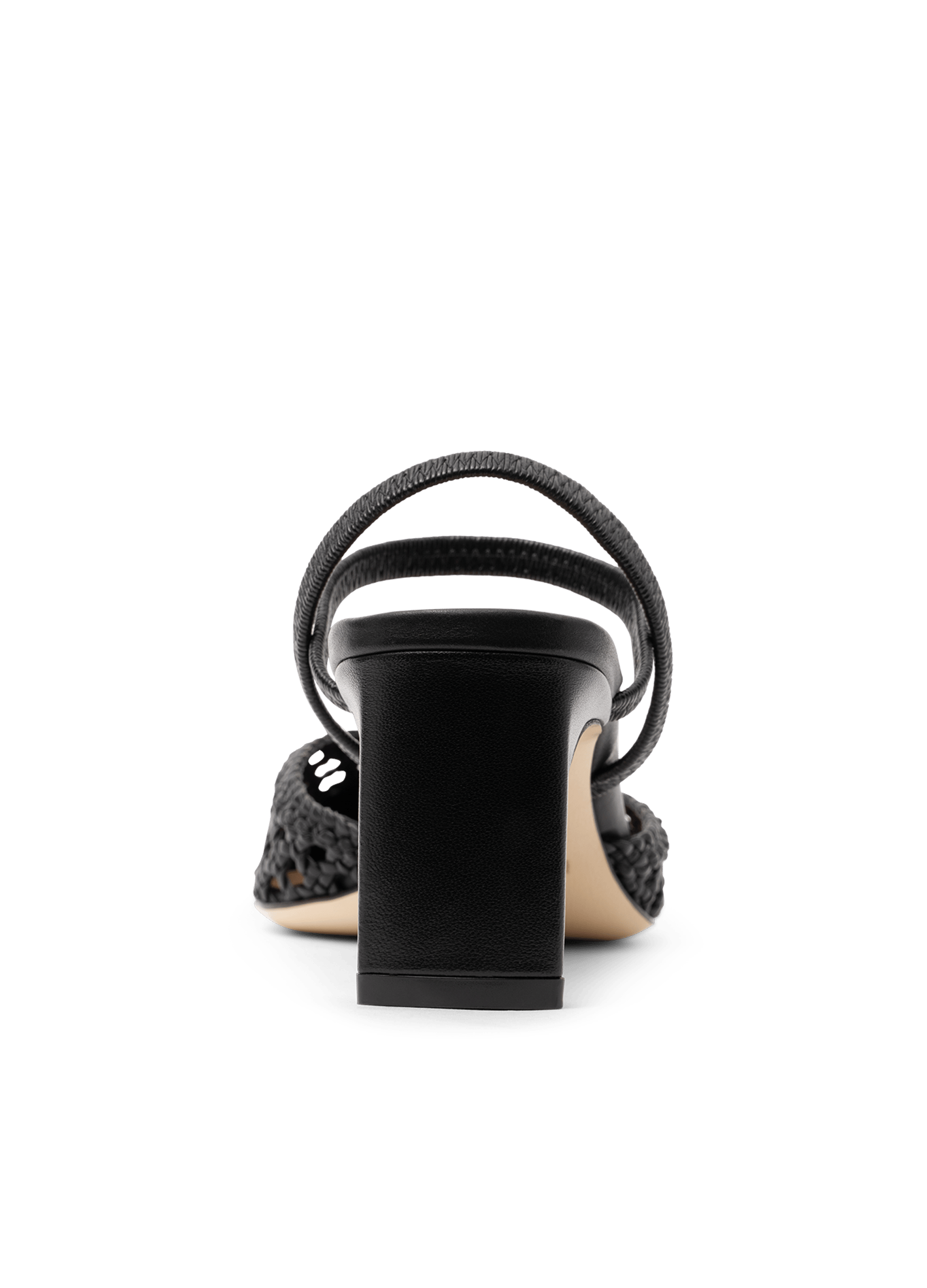 Sling back oria en nappa PARALLELE Noir