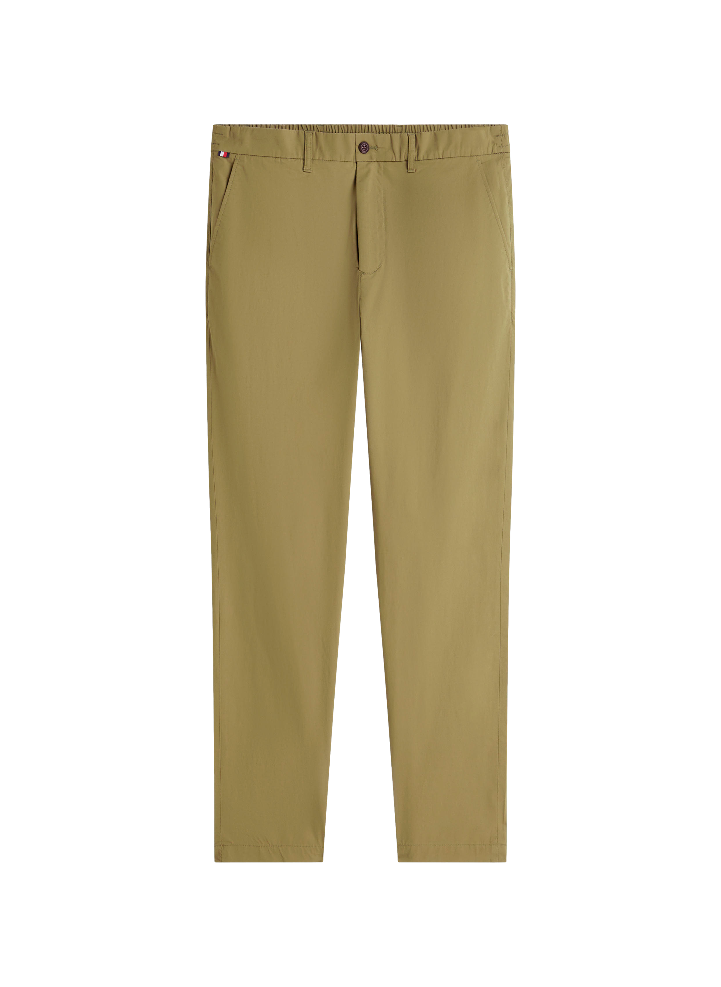Harlem chino pants in blended cotton TOMMY HILFIGER Green