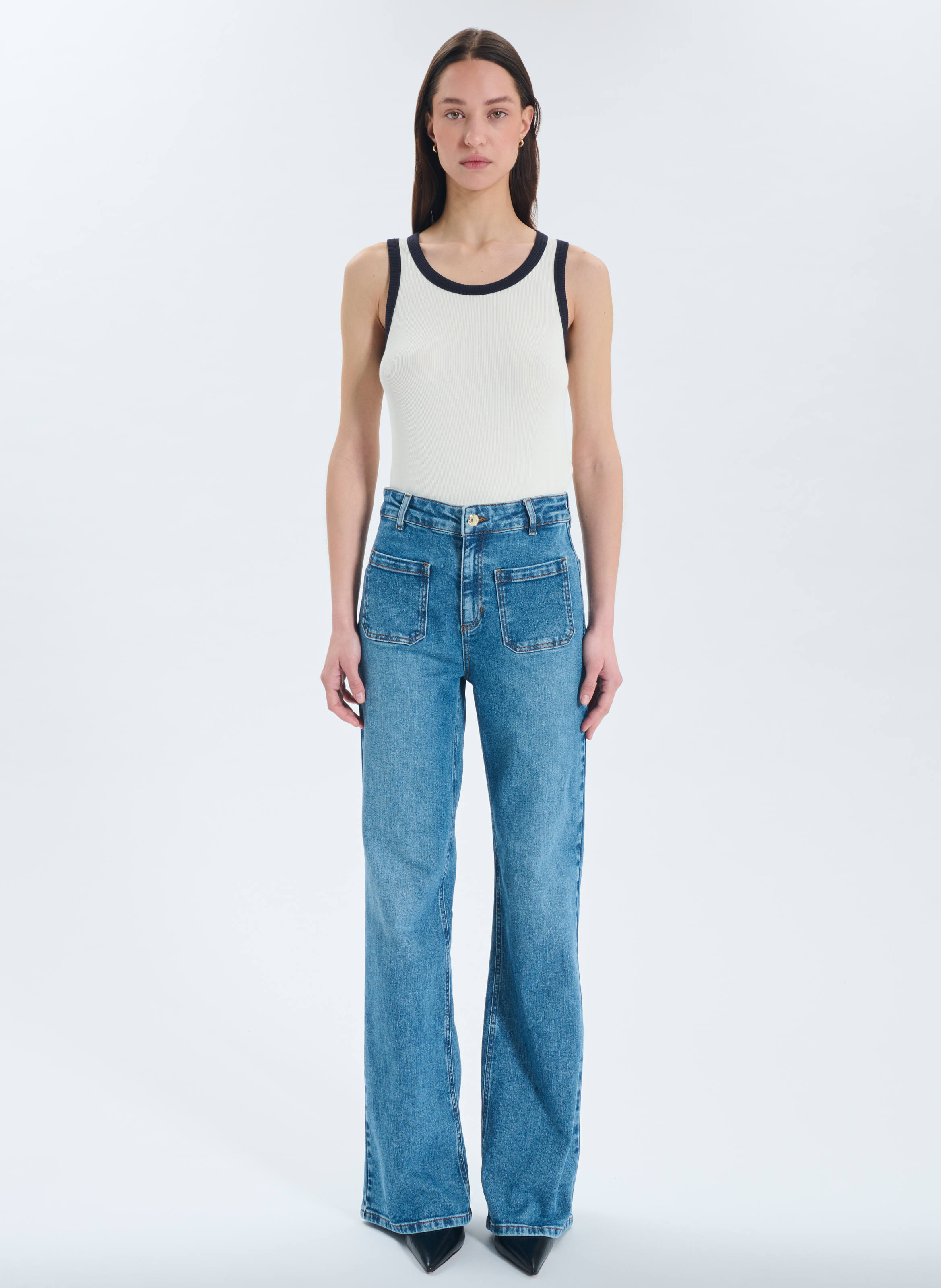 Jeans  pocket ZAPA Bleu