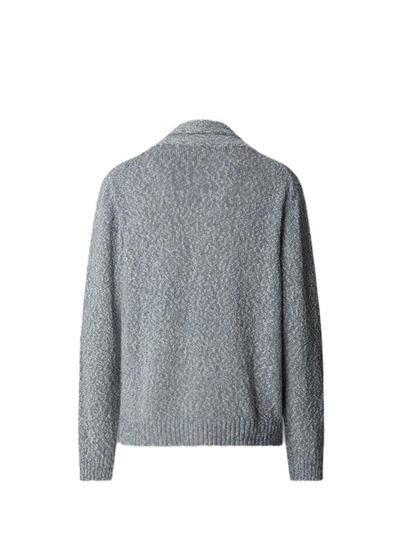 Straight cotton knit cardigan FACONNABLE Blue