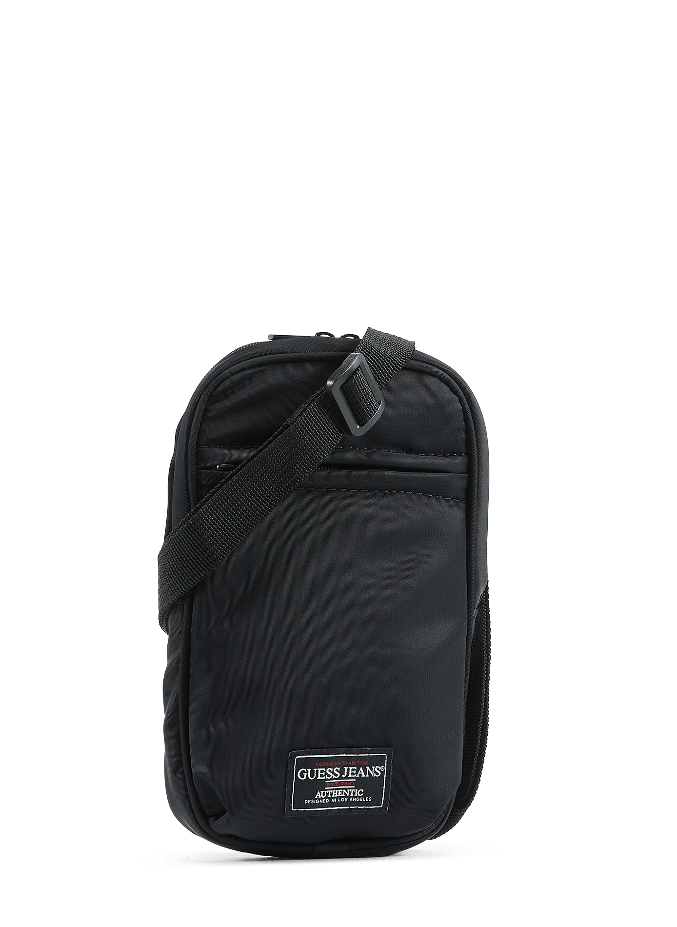 Shoulder bag with zipper GUESS Black