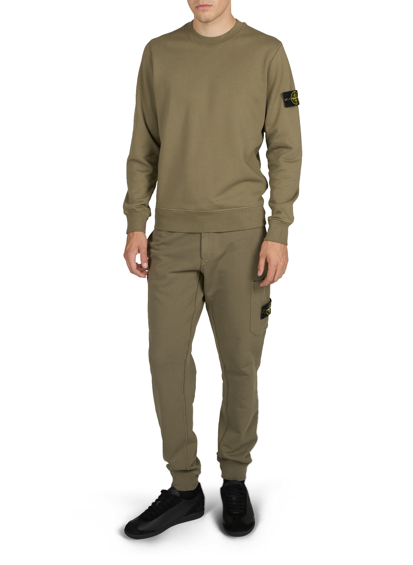 Cargohose aus Baumwolle STONE ISLAND Khaki