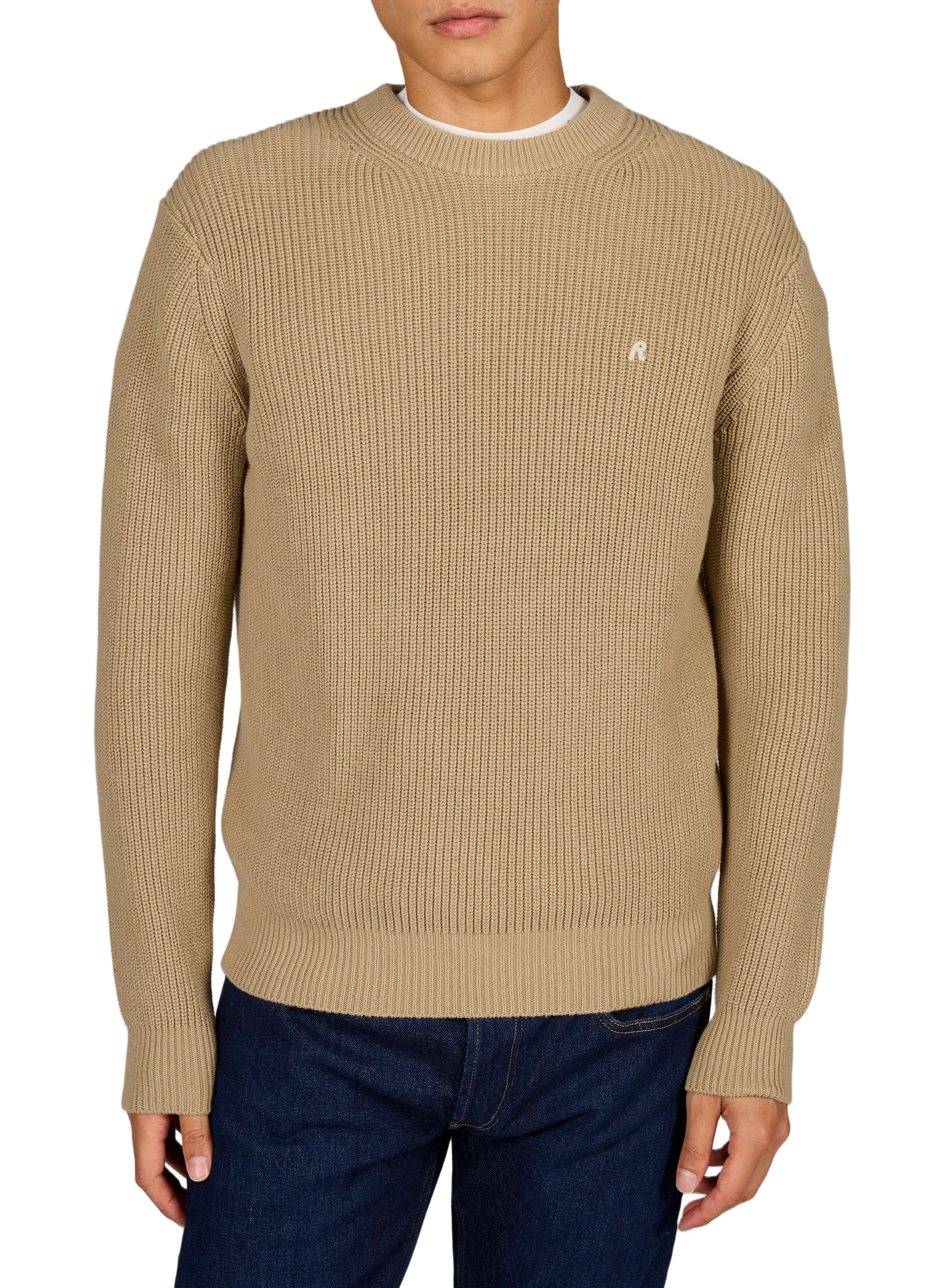 Pull en coton REPLAY Beige