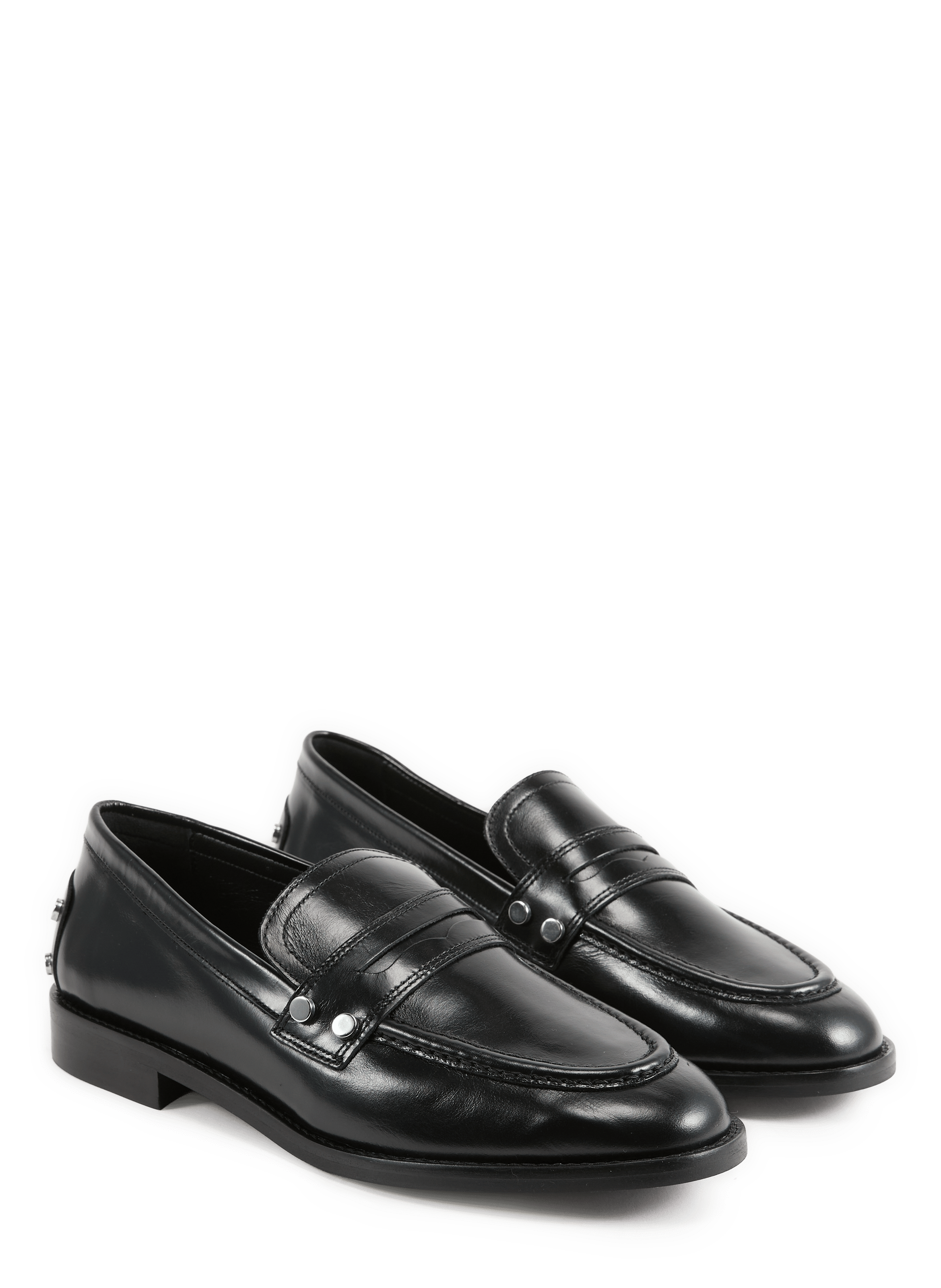 Leather loafers MAISON TOUFET Black