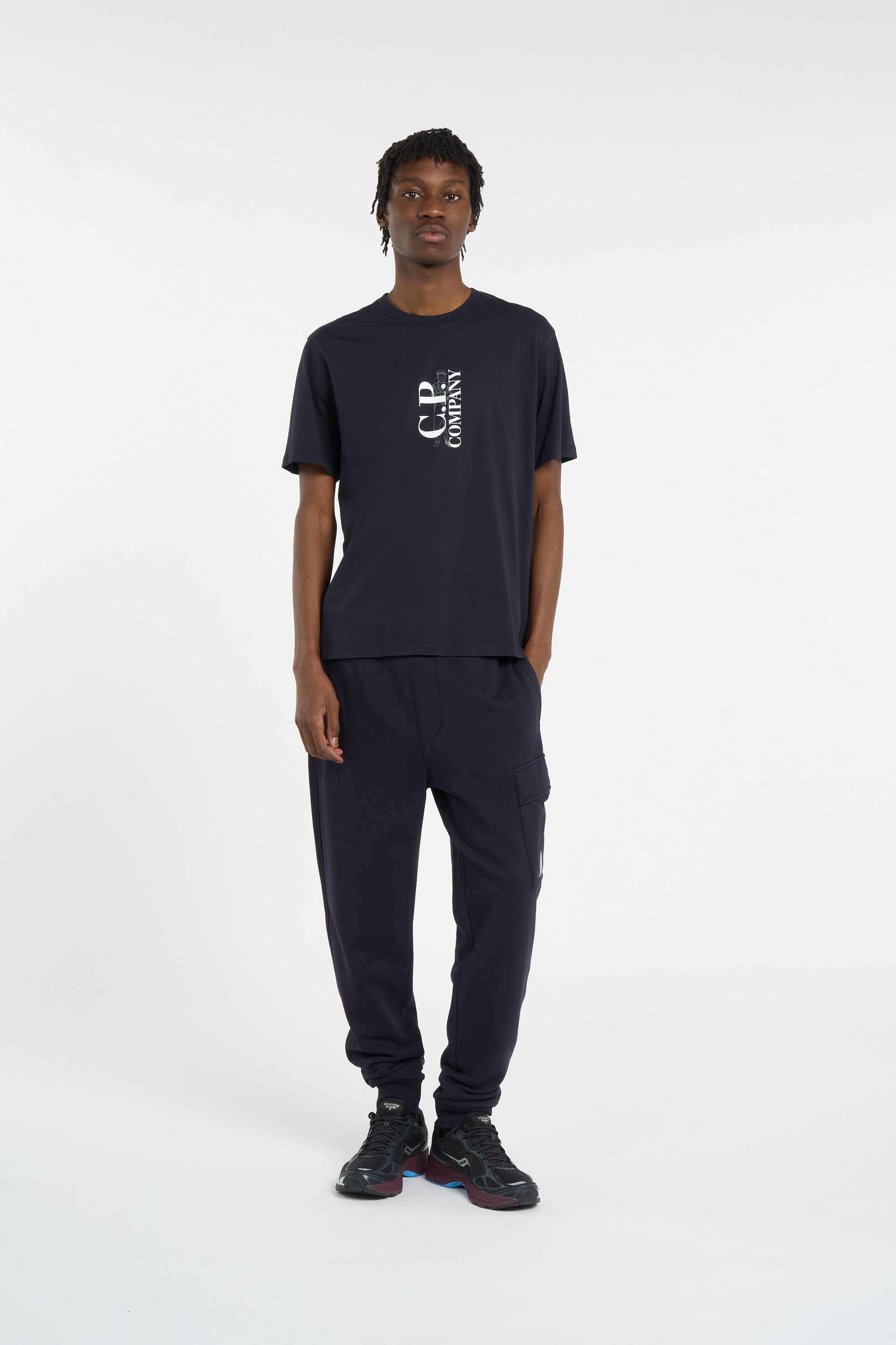 T-shirt CP COMPANY Bleu