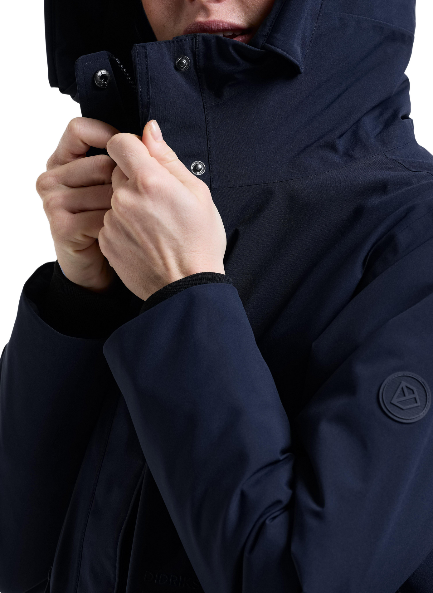 Daniella quilted windbreaker jacket DIDRIKSONS Blue
