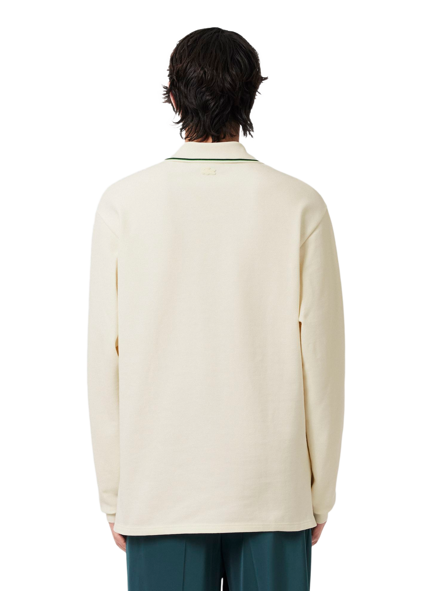 Weites Ogustus Poloshirt aus Baumwolle LACOSTE Weiss