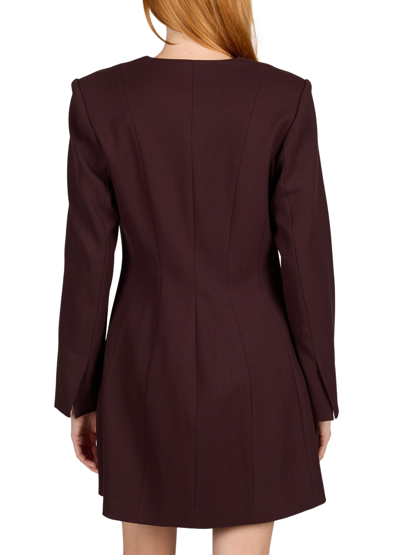 Robe courte zippée unie SUNCOO Violet