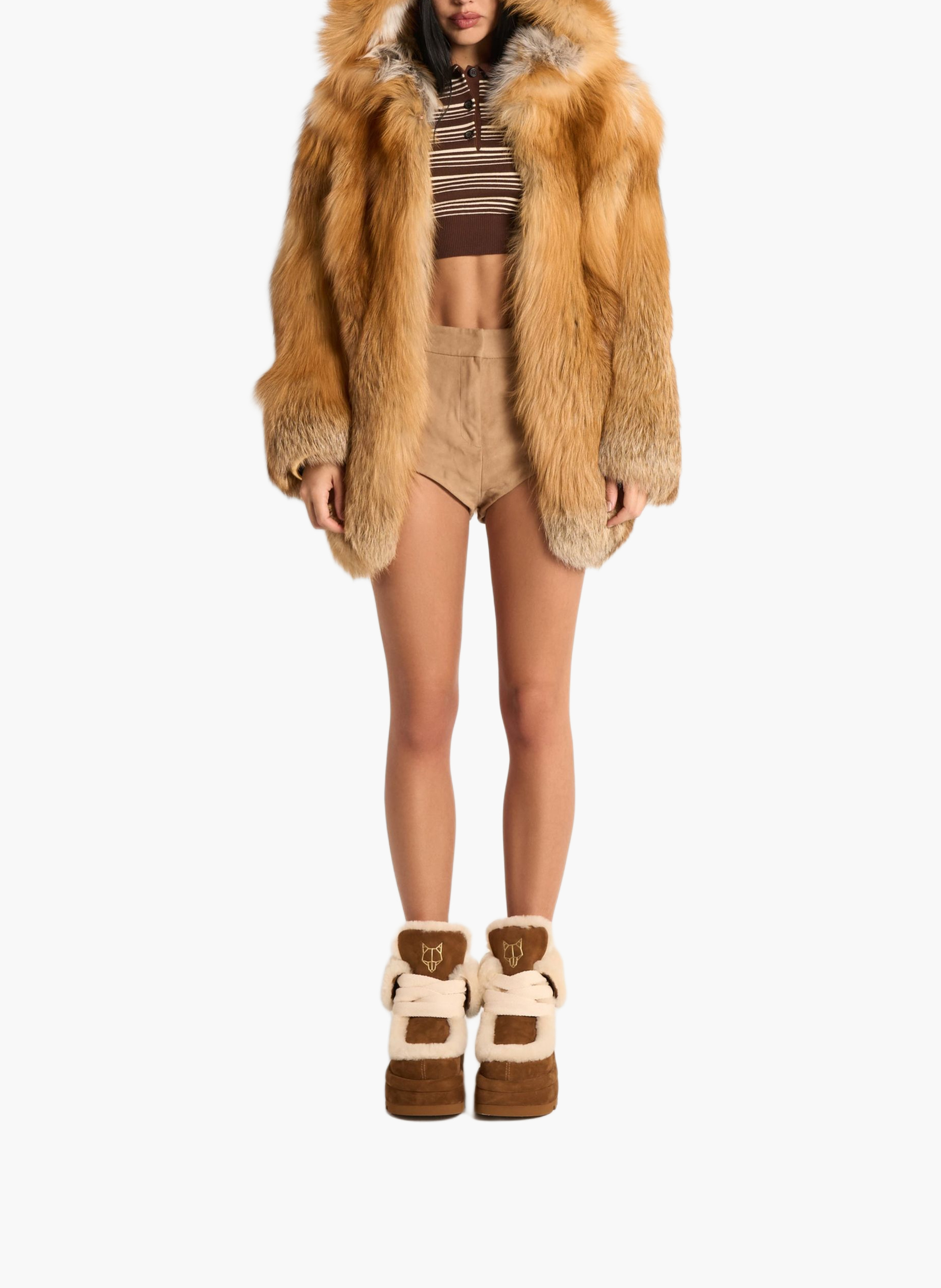 Bottes bambi NAKED WOLFE Marron