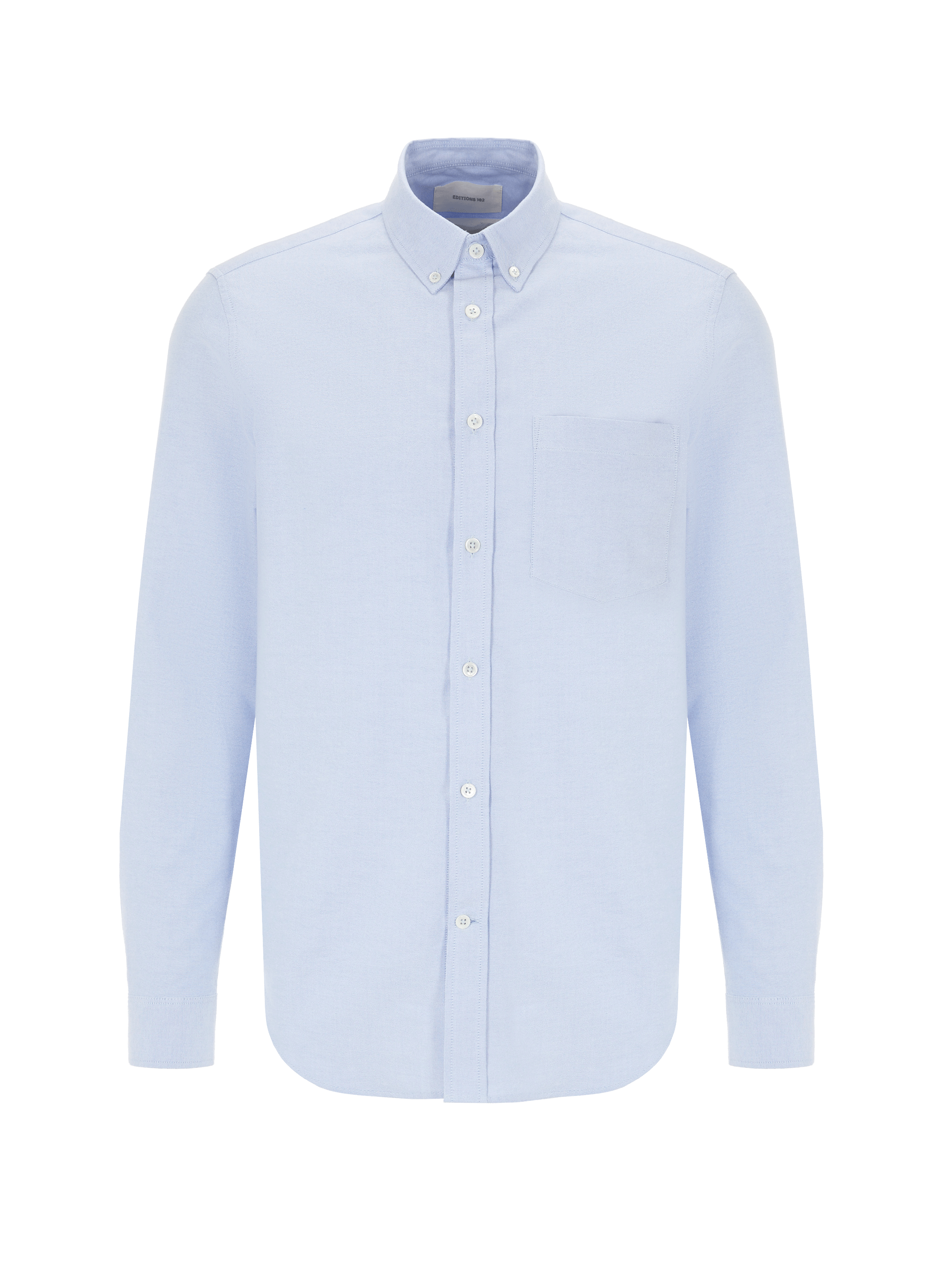 EDITIONS 102 Oxford cotton shirt Blue