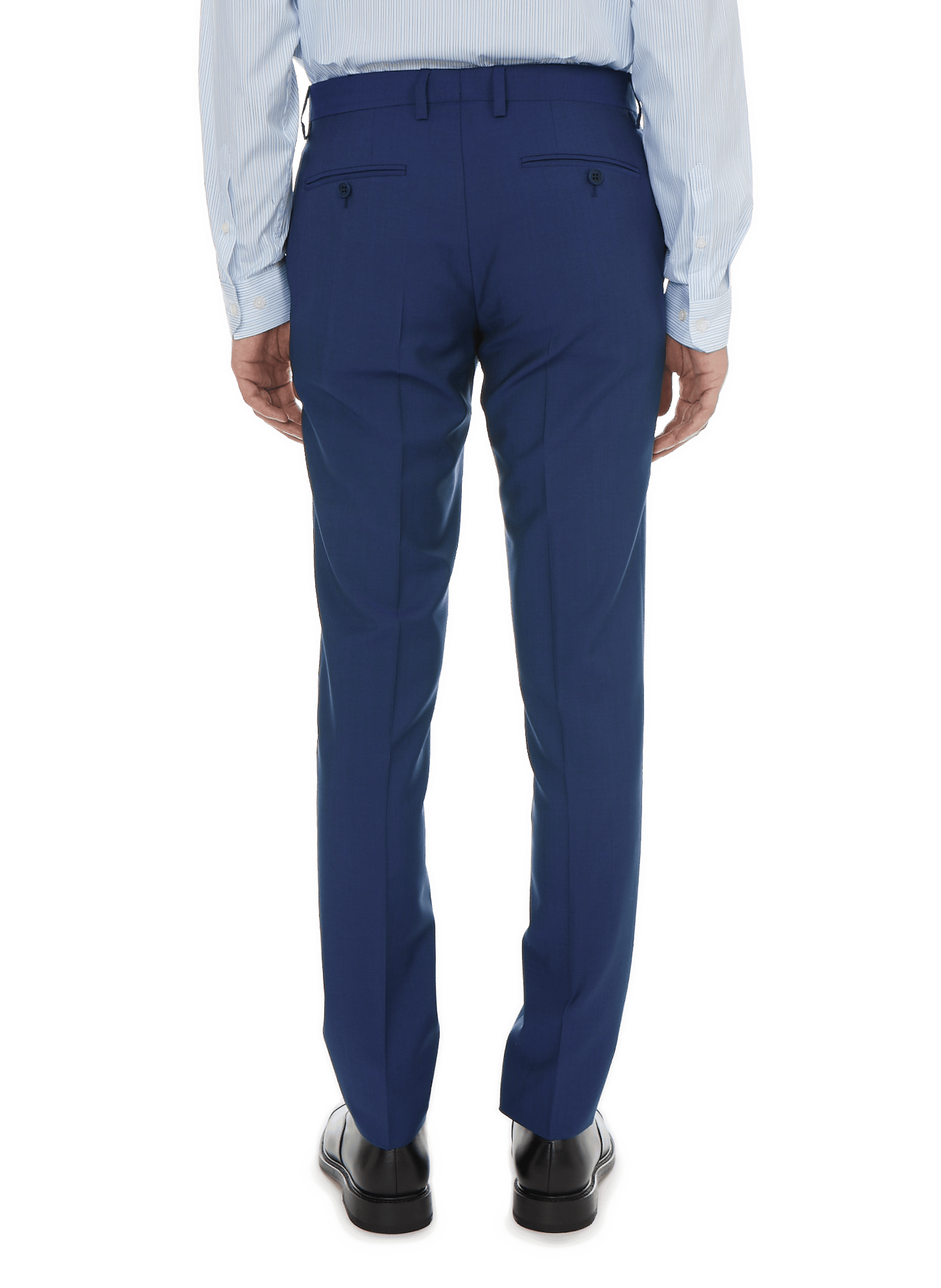 Pantalon de costume Dasta en laine et mohair SAISON 1865 Bleu