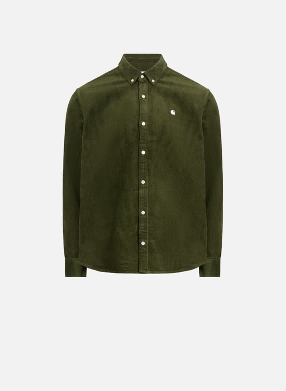 CHEMISE DROITE EN VELOURS CoTELe CARHARTT WIP pour HOMME Printemps