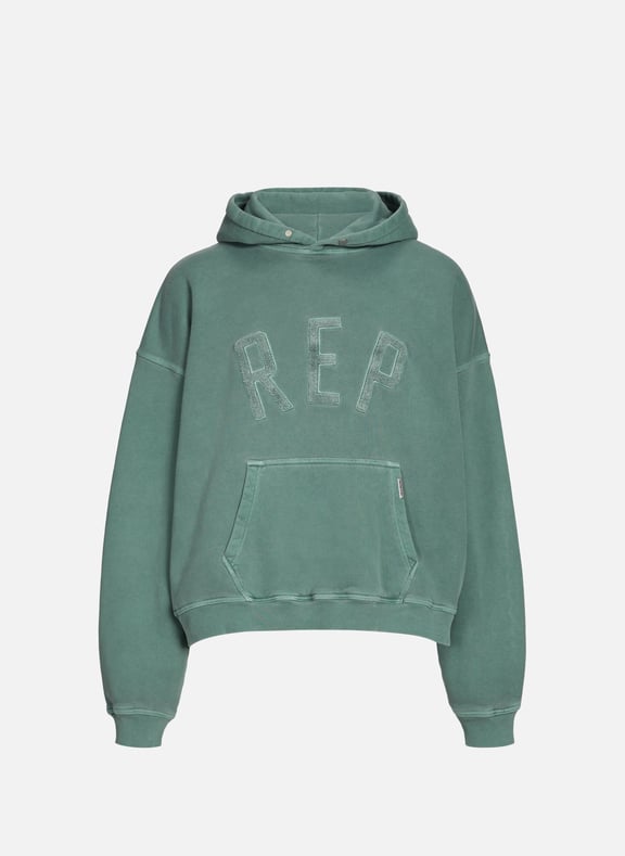 Hoodie en coton Vert by REPRESENT REPRESENT Hoodie en coton Vert
