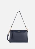 Large clutch - Dune  Bleu foncé