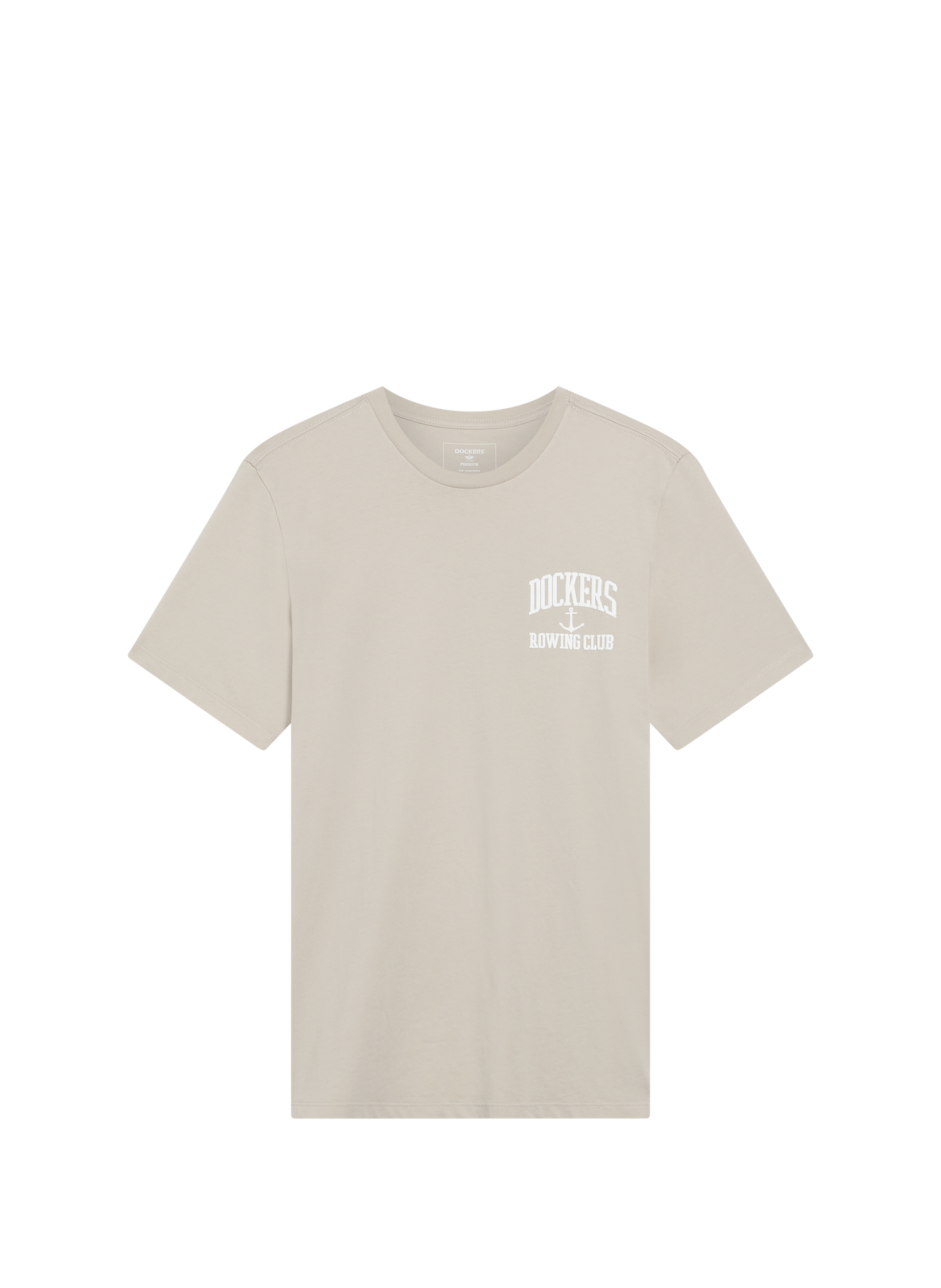 T-shirt à logo en coton DOCKERS Beige