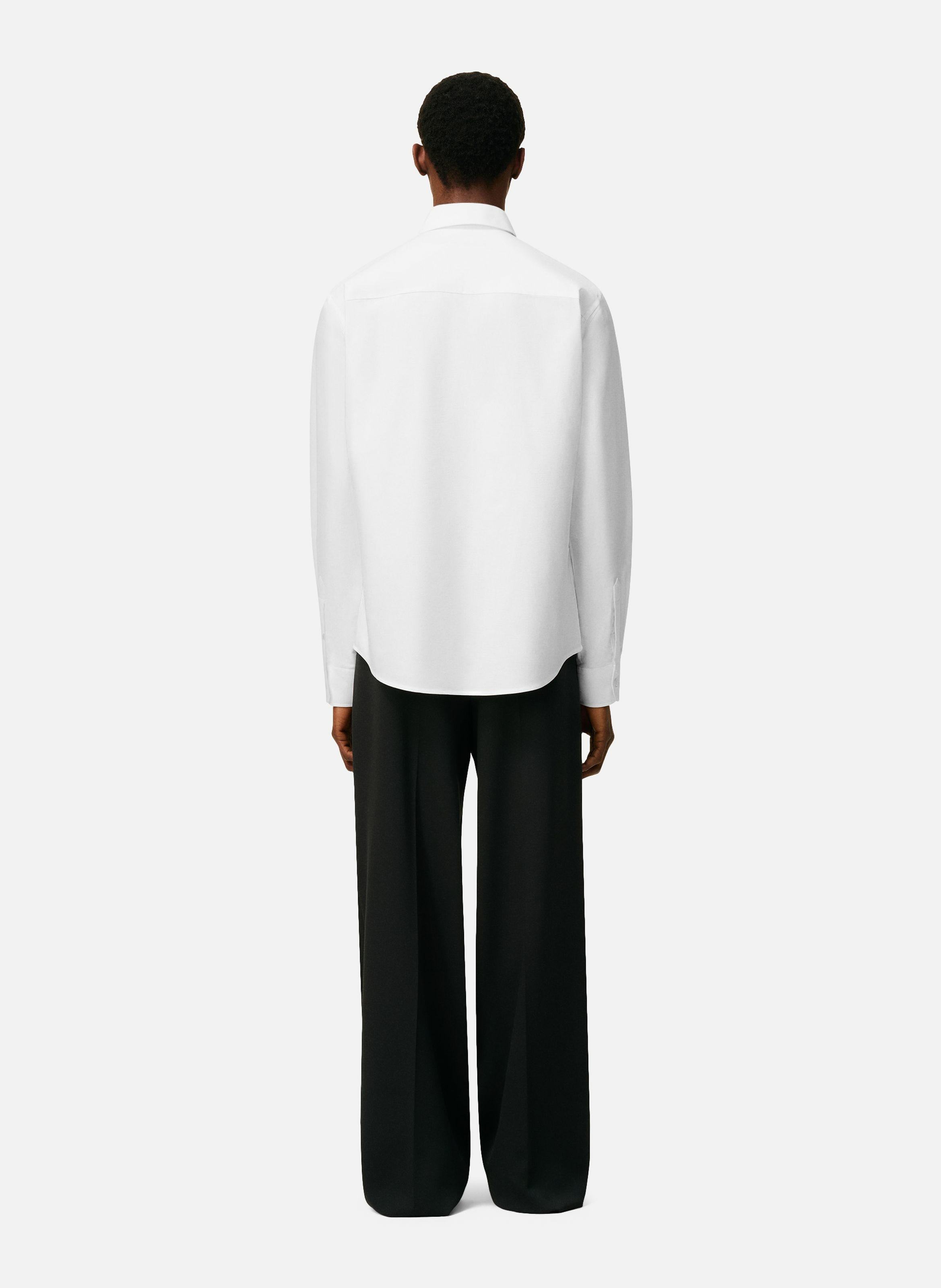 Chemise col boutonné ami de coeur unisexe AMI PARIS Blanc