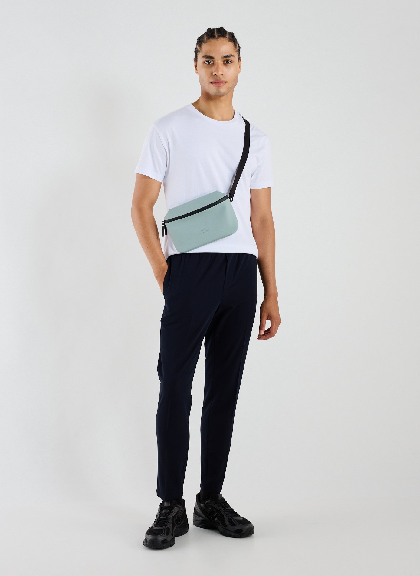 T-shirt droit en coton  SAMSOE SAMSOE Blanc