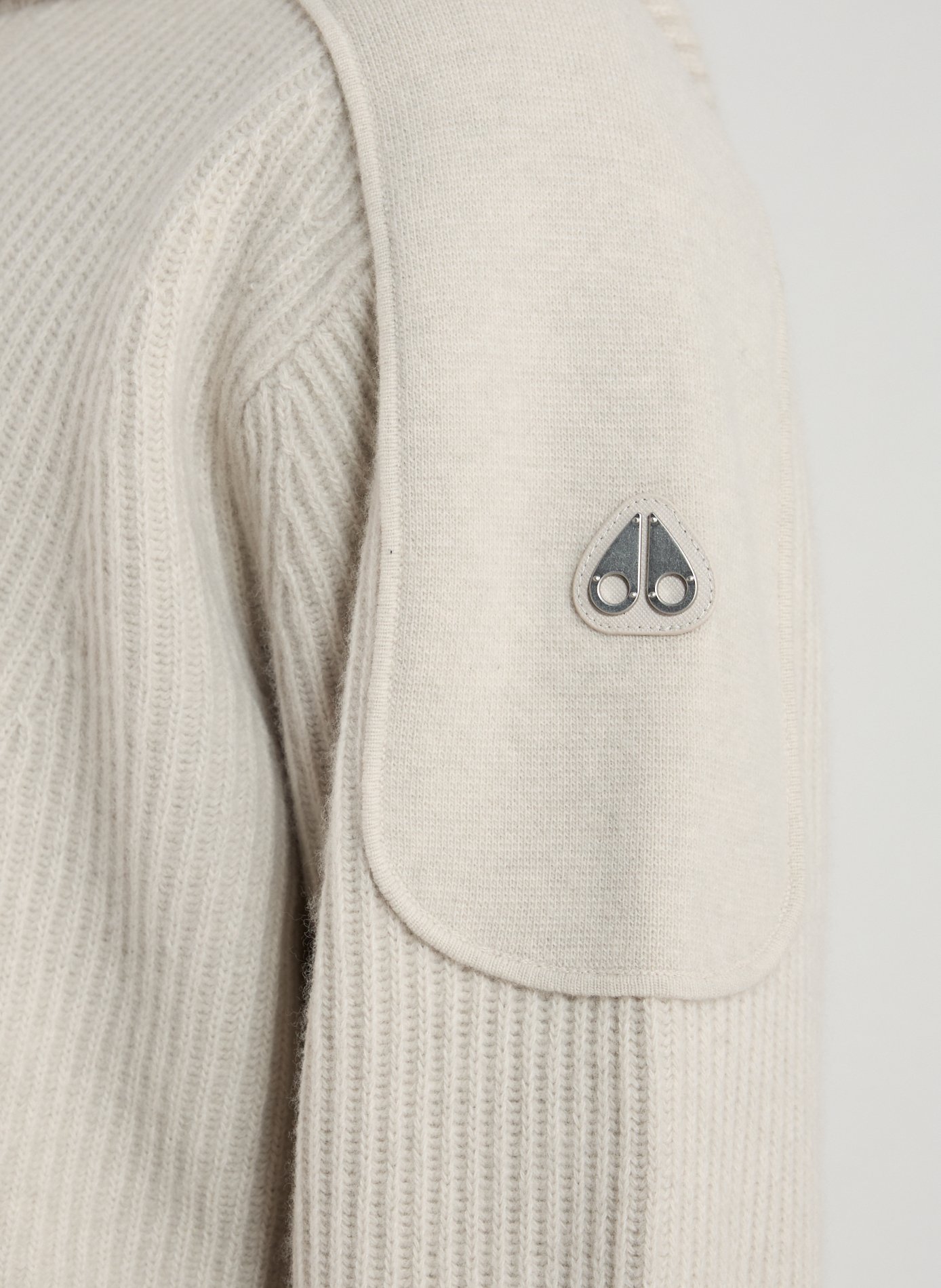 Wool hoodie MOOSE KNUCKLES Beige